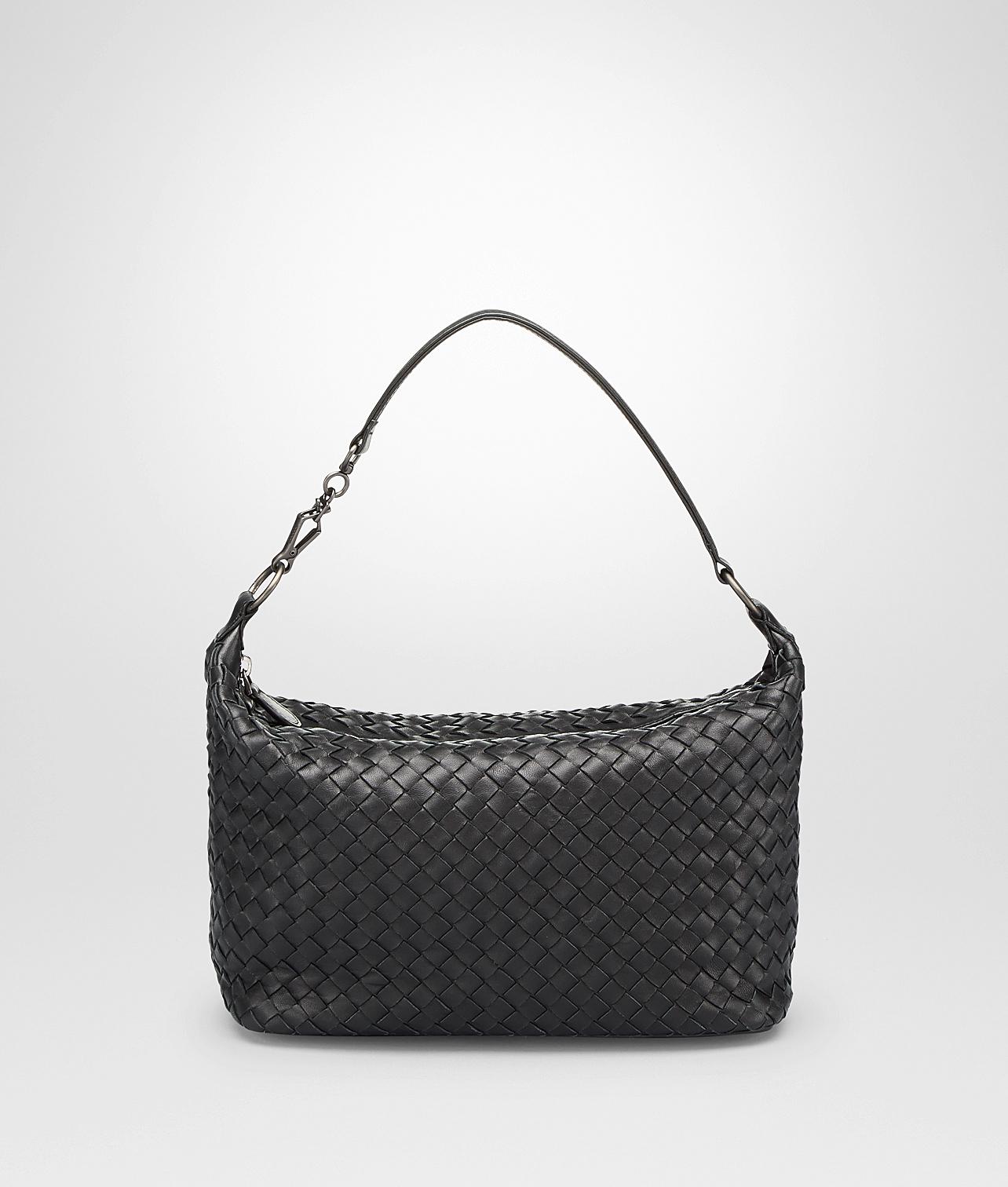 bottega veneta nero intrecciato