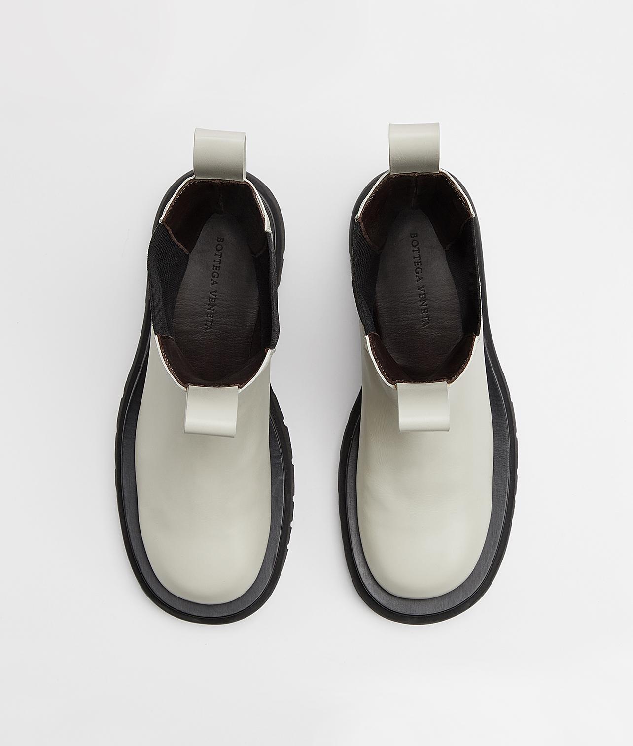 Bottega Veneta Leather Lug Boots In Black Lyst