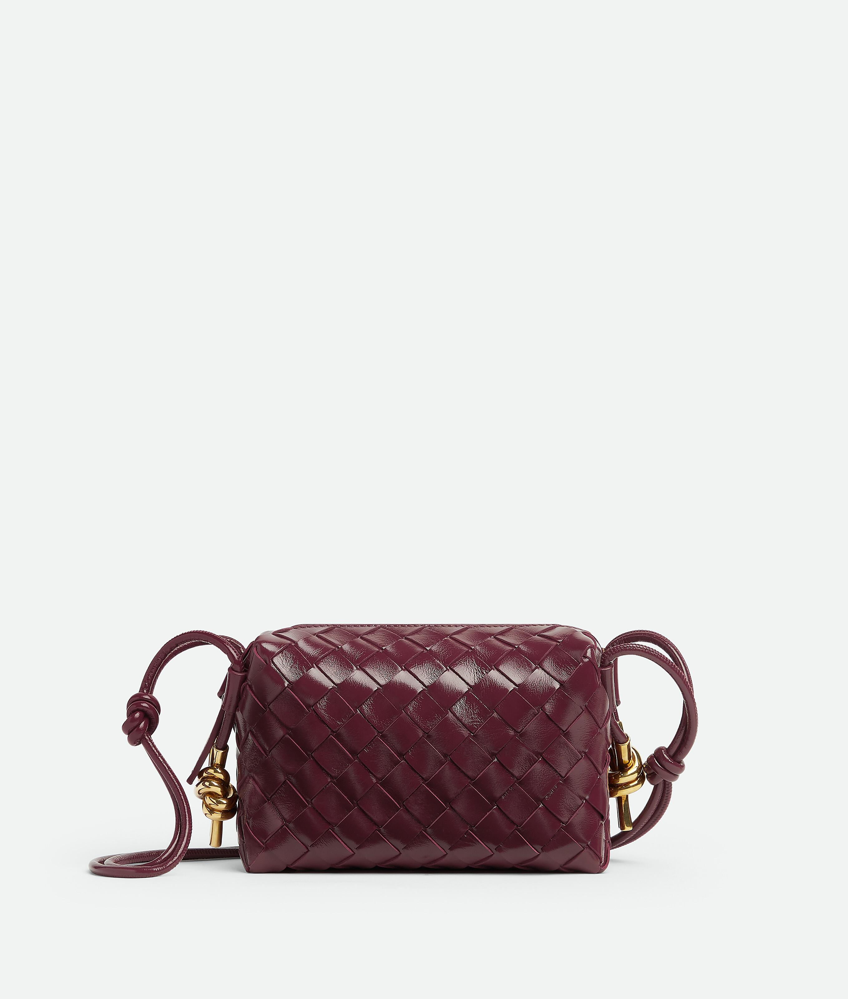 Bottega Mini Loop Camera Bag in Purple Lyst