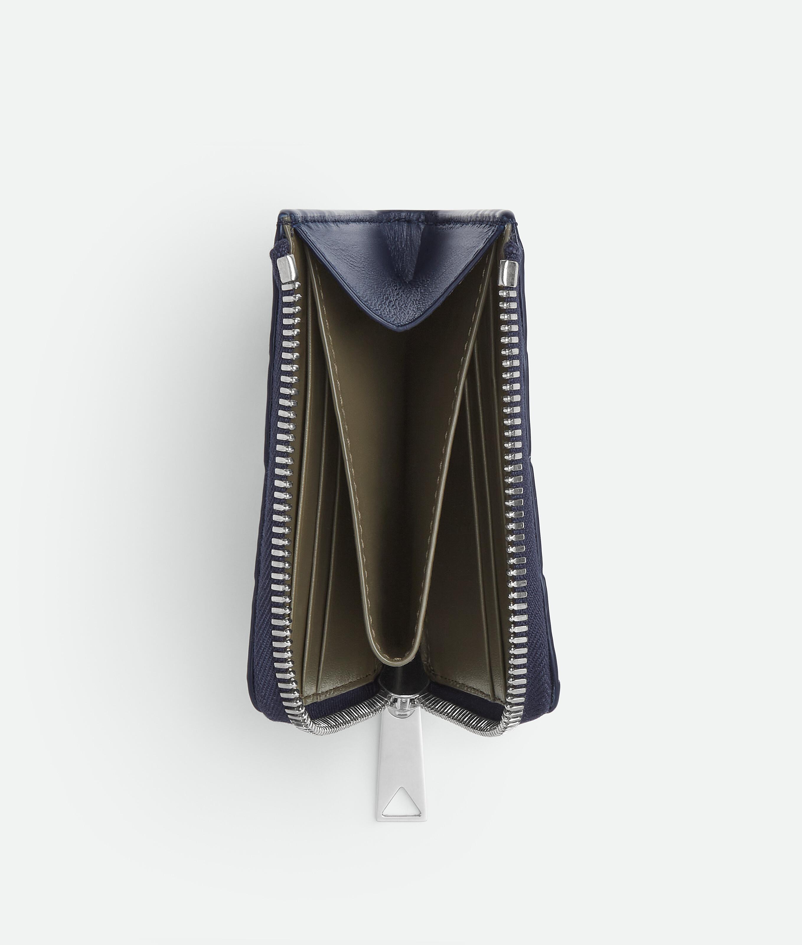 メンズ Bottega Veneta イントレチャート スクエア ジップアラウンド