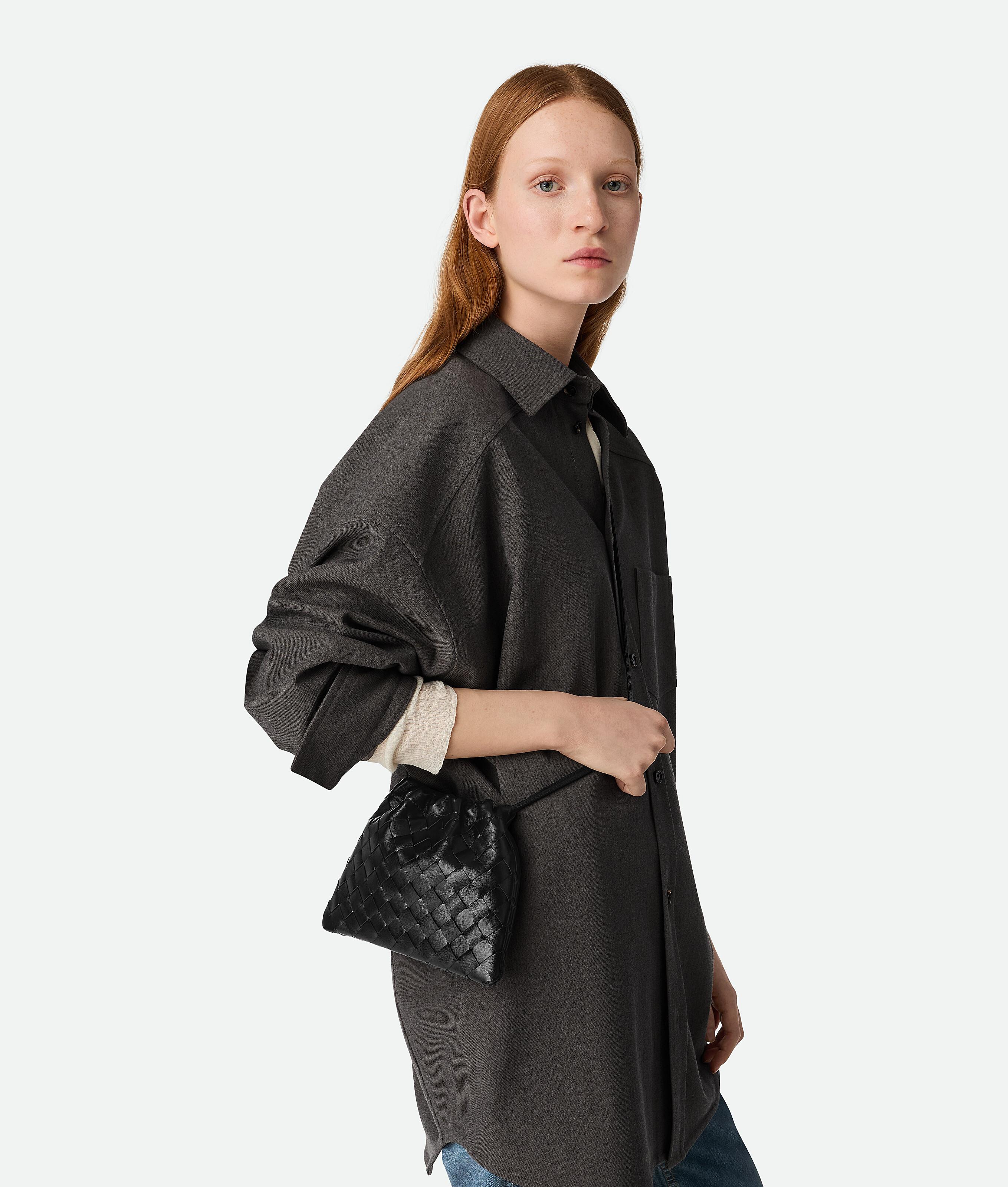 Bottega Veneta スモール ダストバッグ ブラック | Lyst