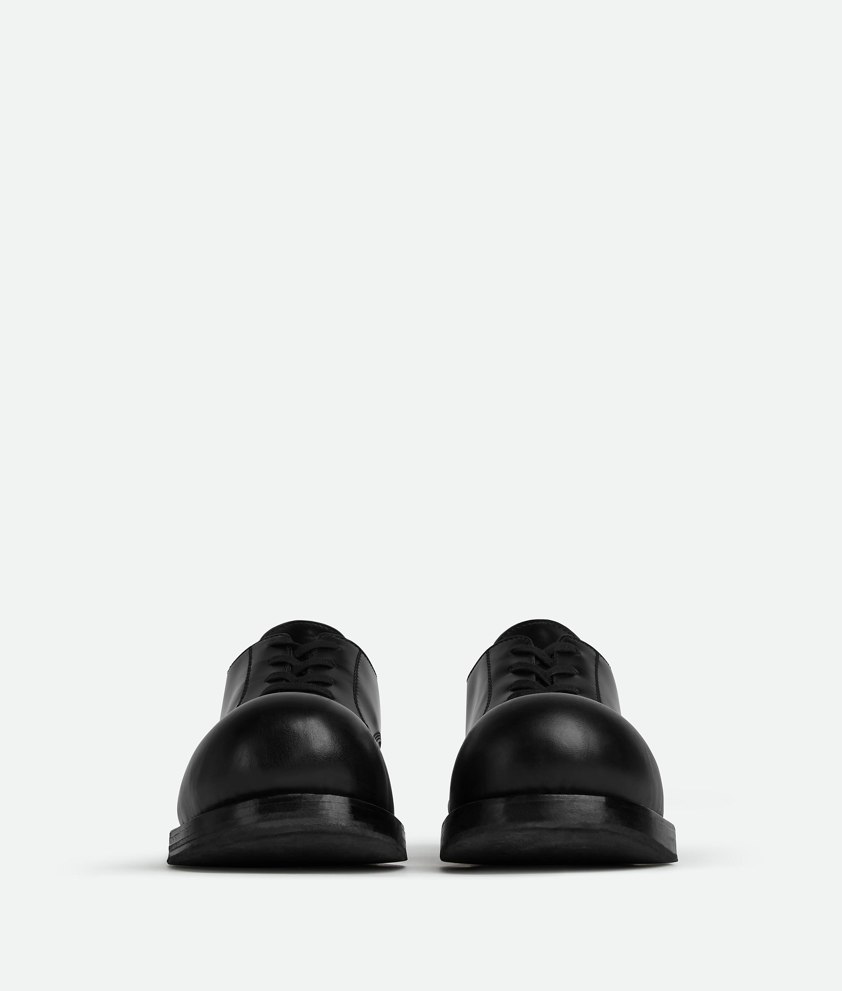 Bottega Veneta Black Helium Lace Up Derbys