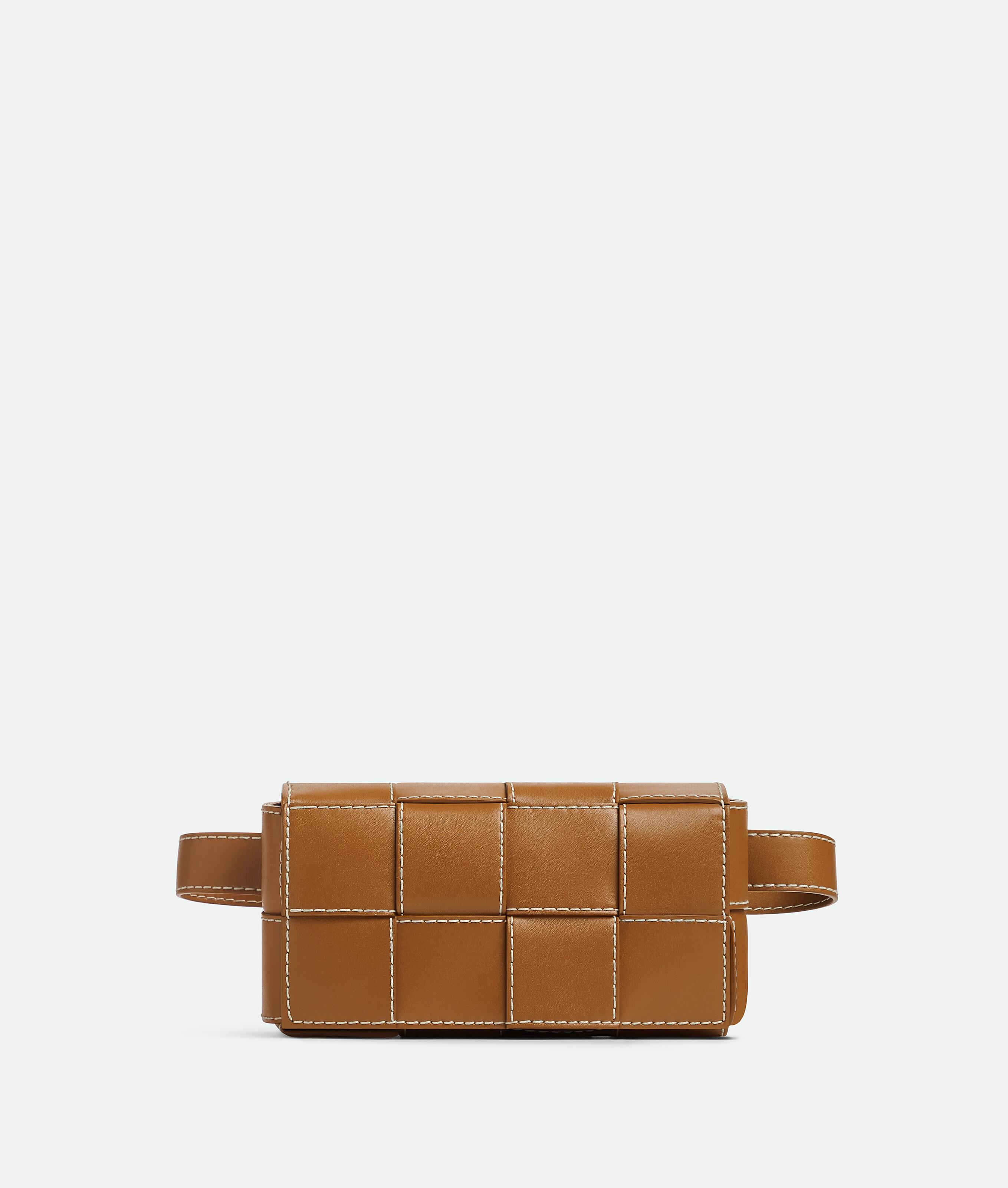 Bottega Veneta Cassette Belt Bag in Brown for Men | Lyst
