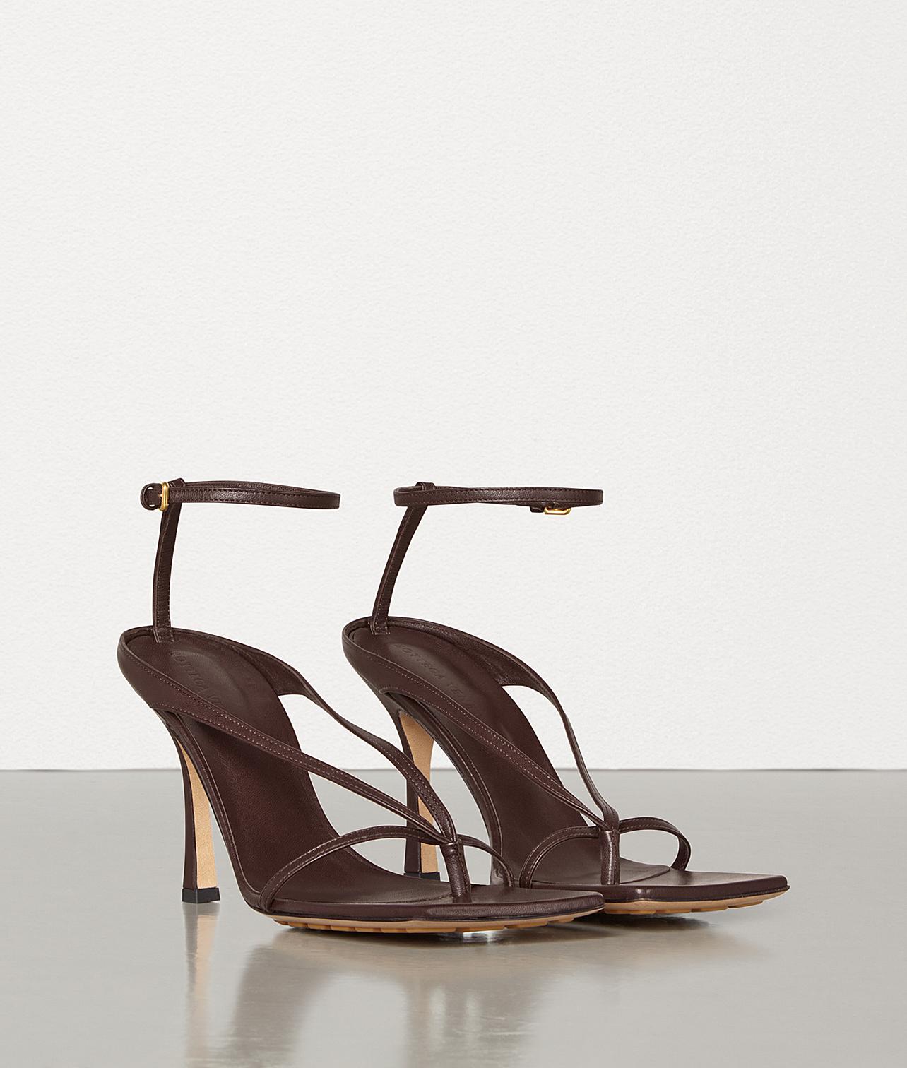 bottega veneta sandals brown