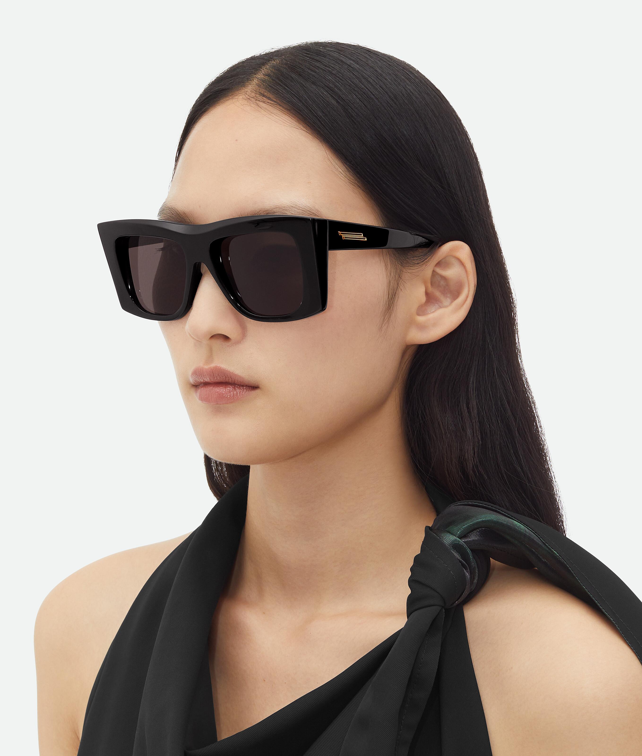 Bottega Veneta Eyewear - Edgy Cat-Eye Acetate Sunglasses - Black - One Size - Net A Porter