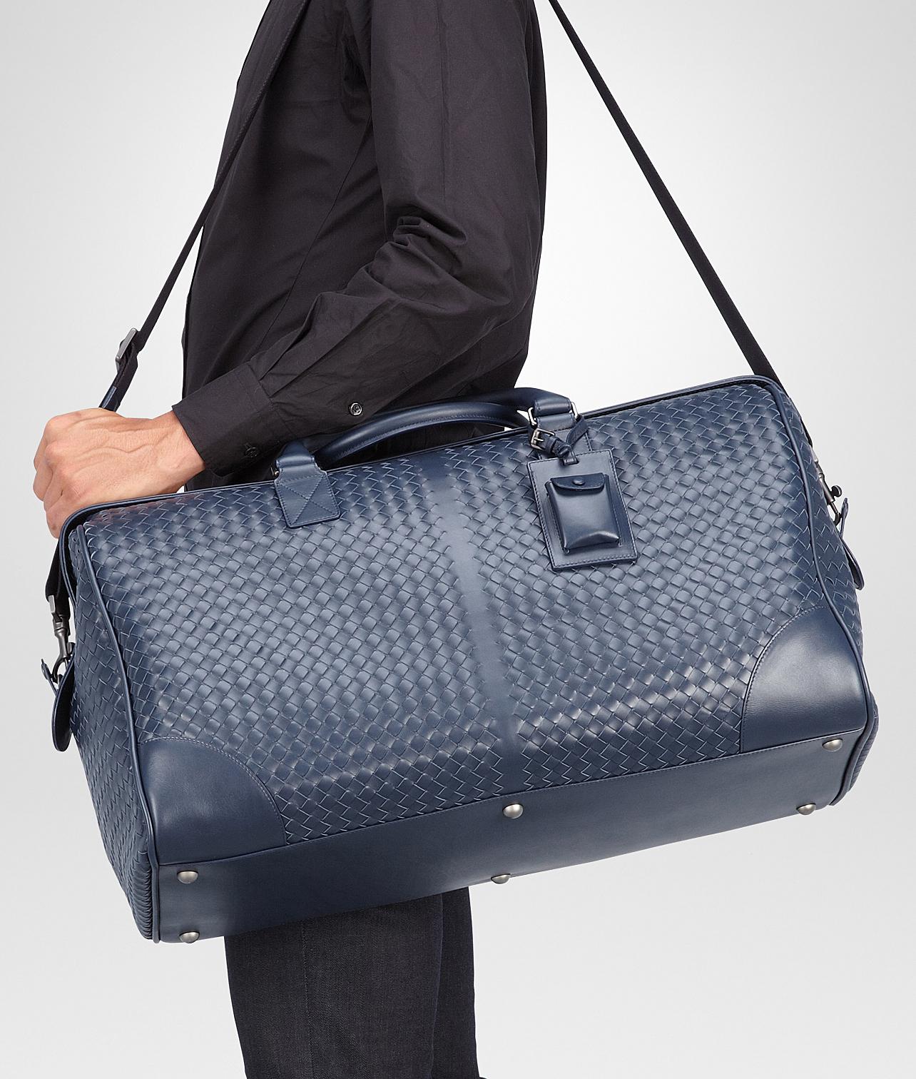 bottega veneta intrecciato duffle bag