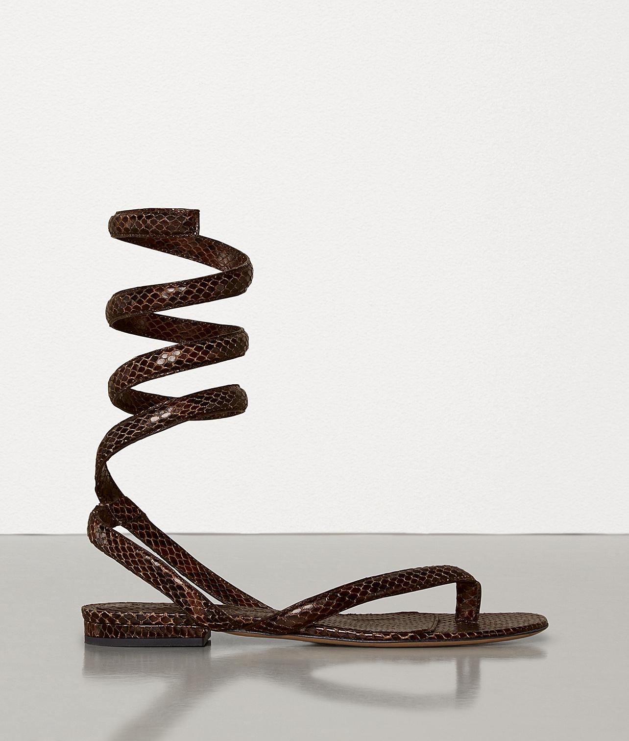 bottega veneta sandals brown