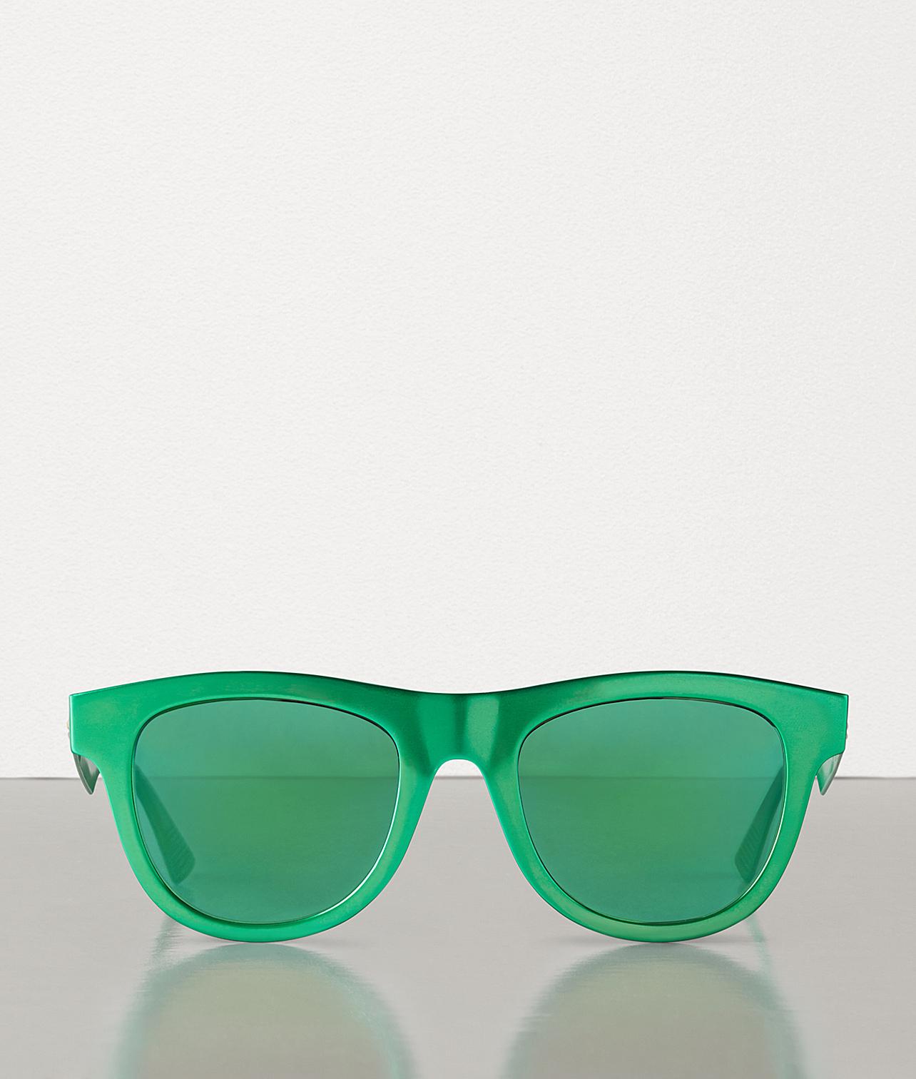 Bottega Veneta Sunglasses in Green - Lyst
