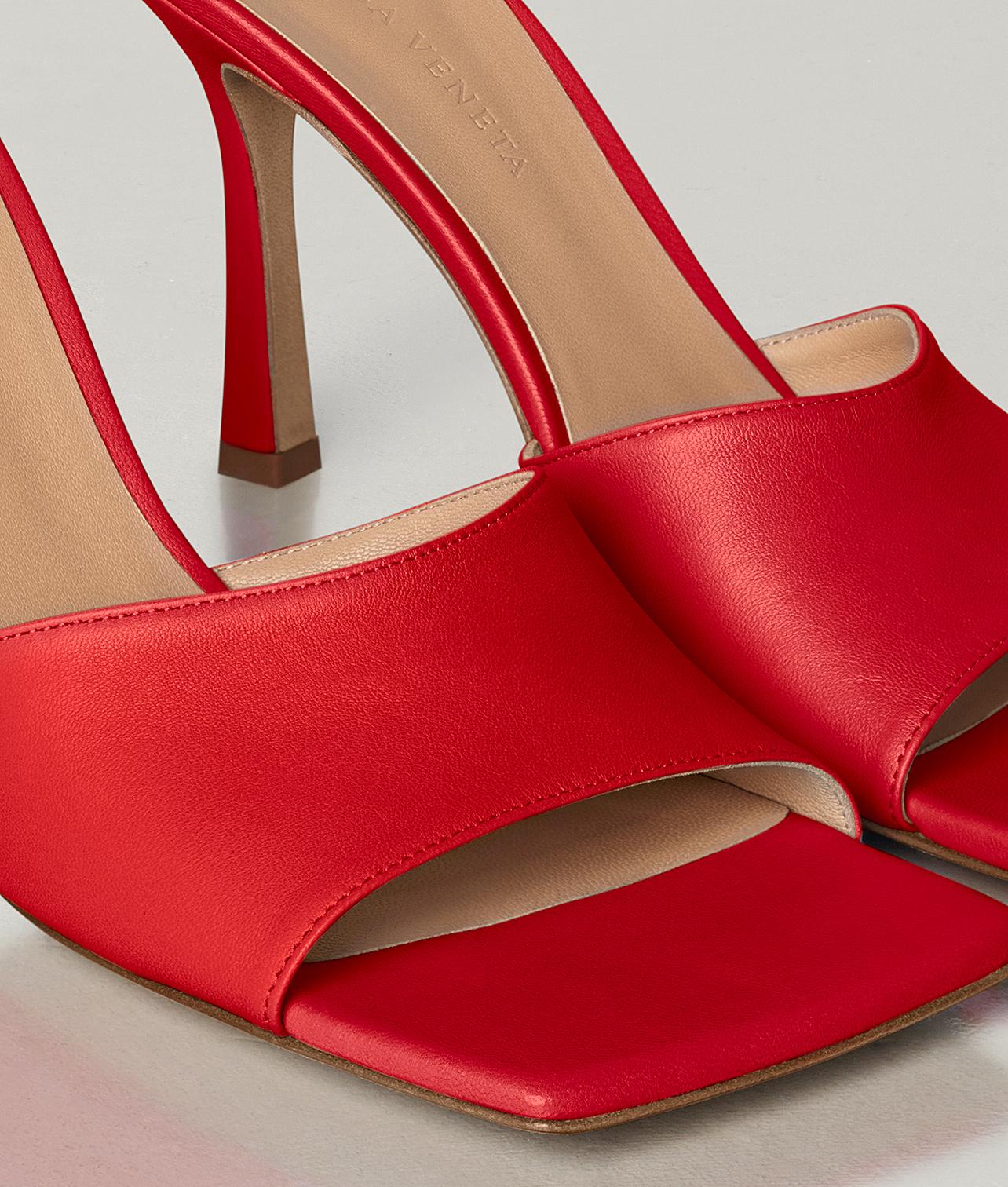 bottega veneta heels red