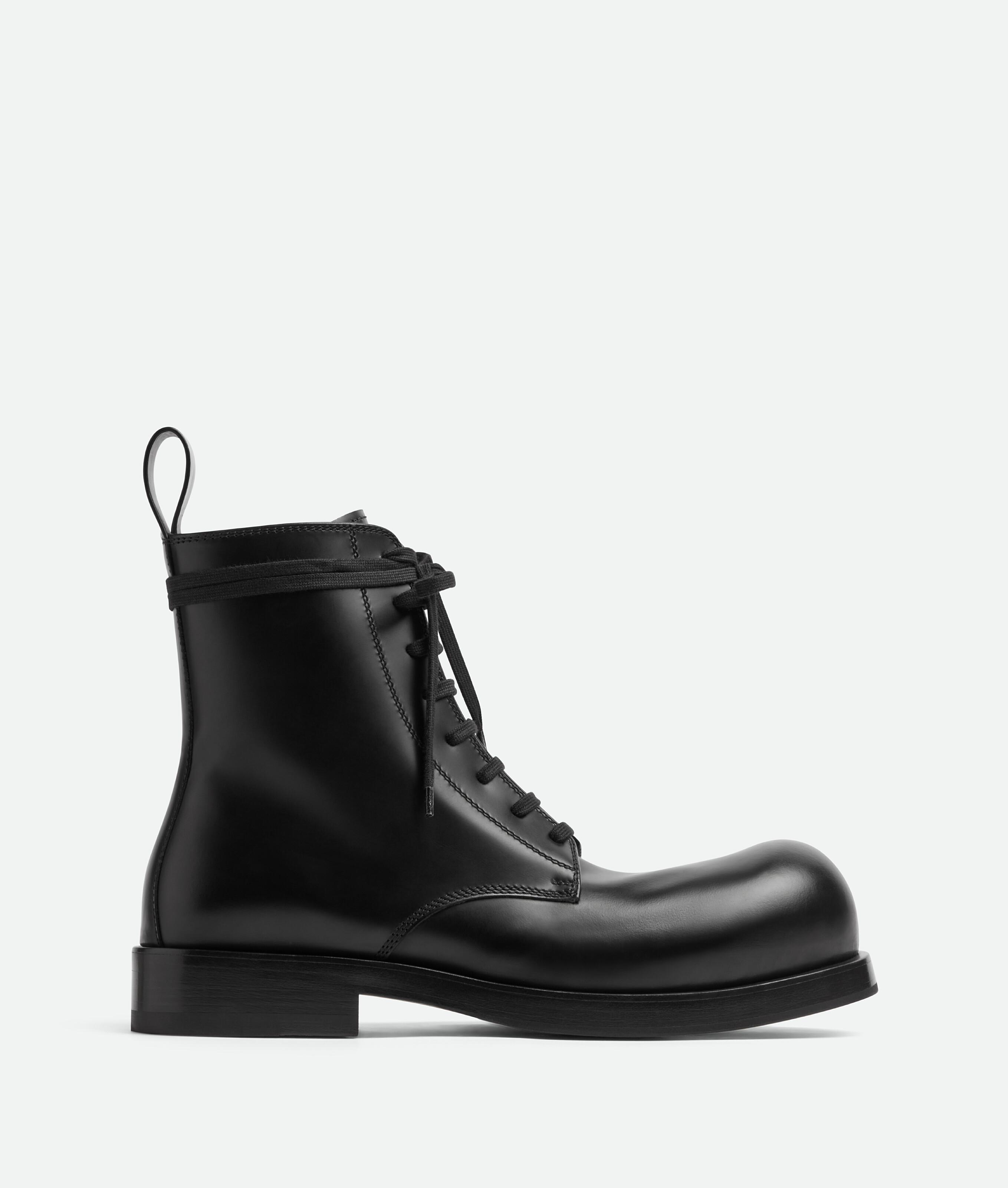 Bottega Veneta Helium Lace-up Ankle Boot in Black for Men | Lyst