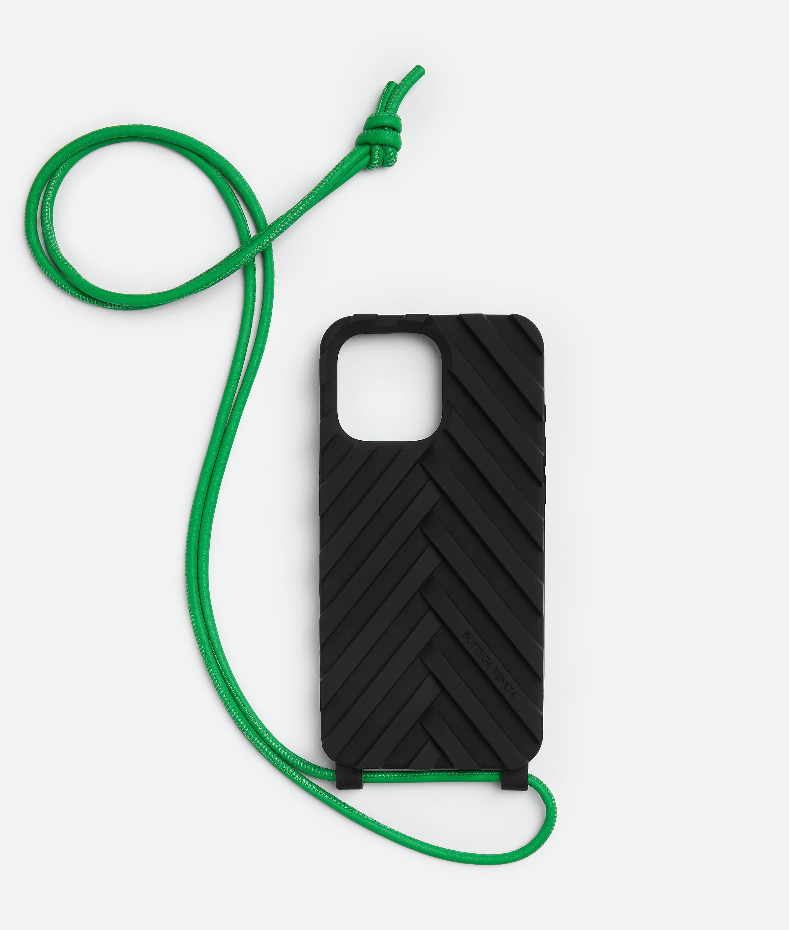 Bottega Veneta® iPhone 16 Pro Max Case in Black. Shop online