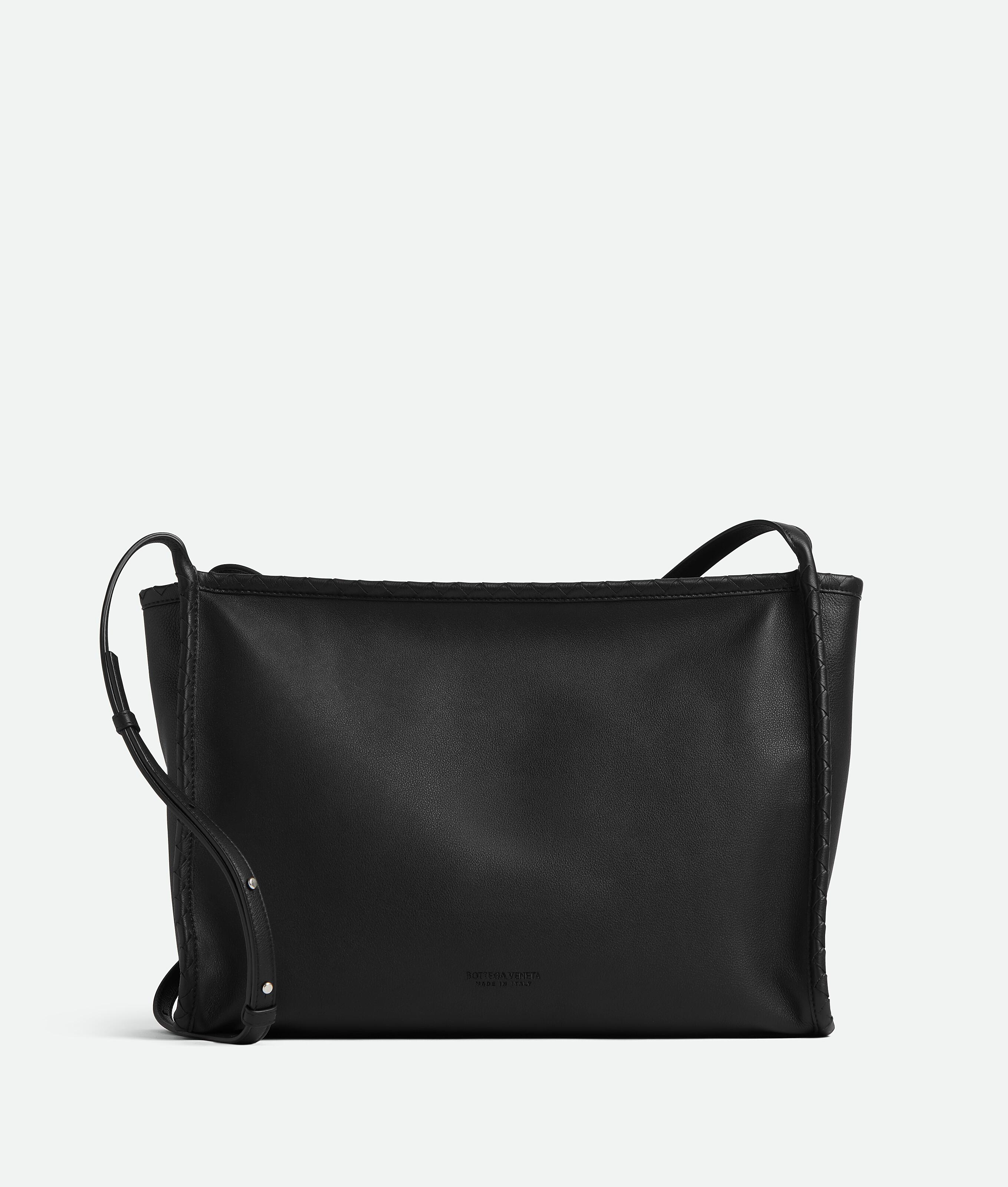 BOTTEGA VENETA コリエーレ メッセンジャーバッグ メンズ Bottega Veneta コリエーレ メッセンジャー ブラック | Lyst