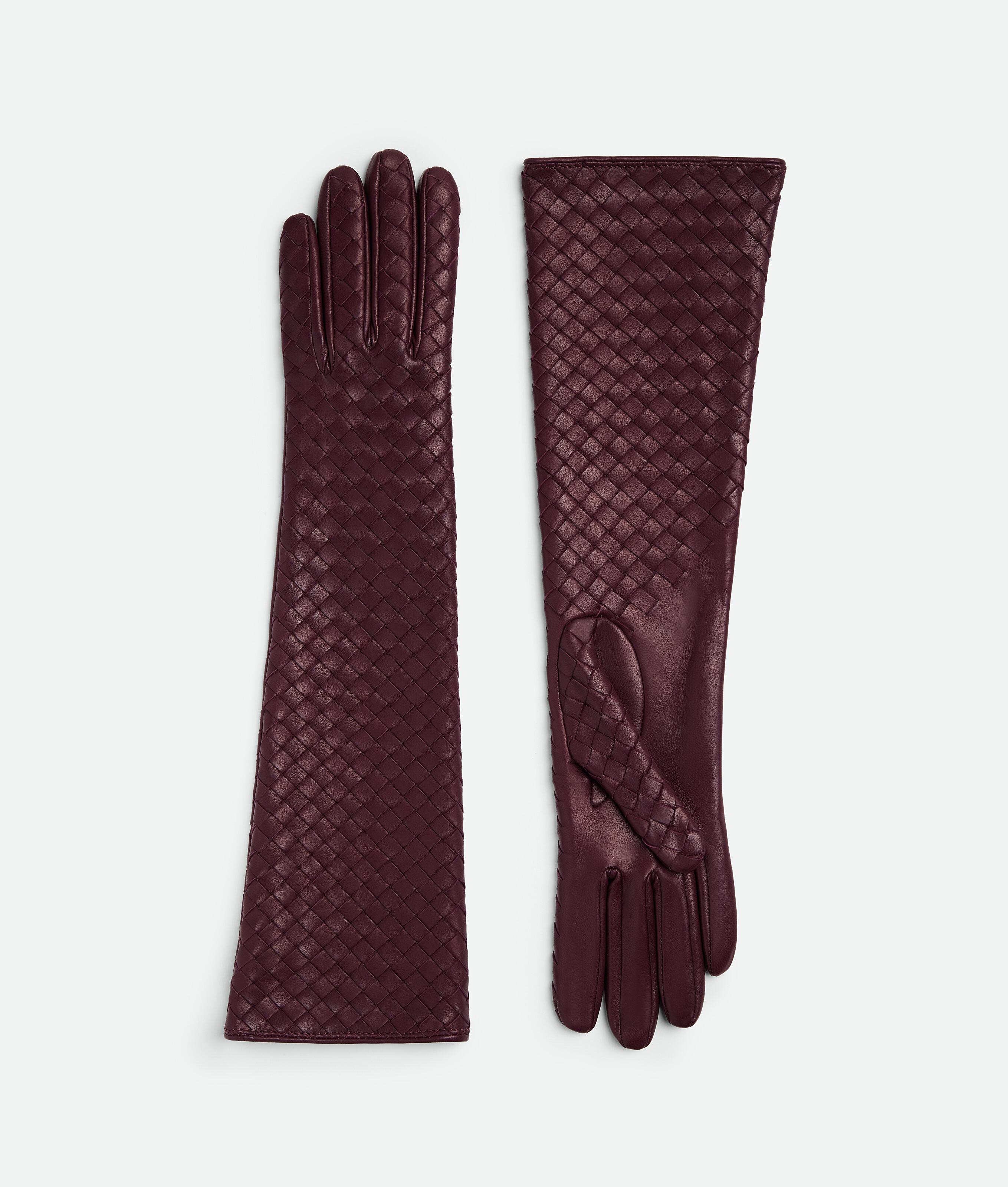 Bottega Veneta Glove Brown / ボッテガ レザー 手袋 ウィメンズ's ウィメンズ グローブ | Bottega Veneta® JP