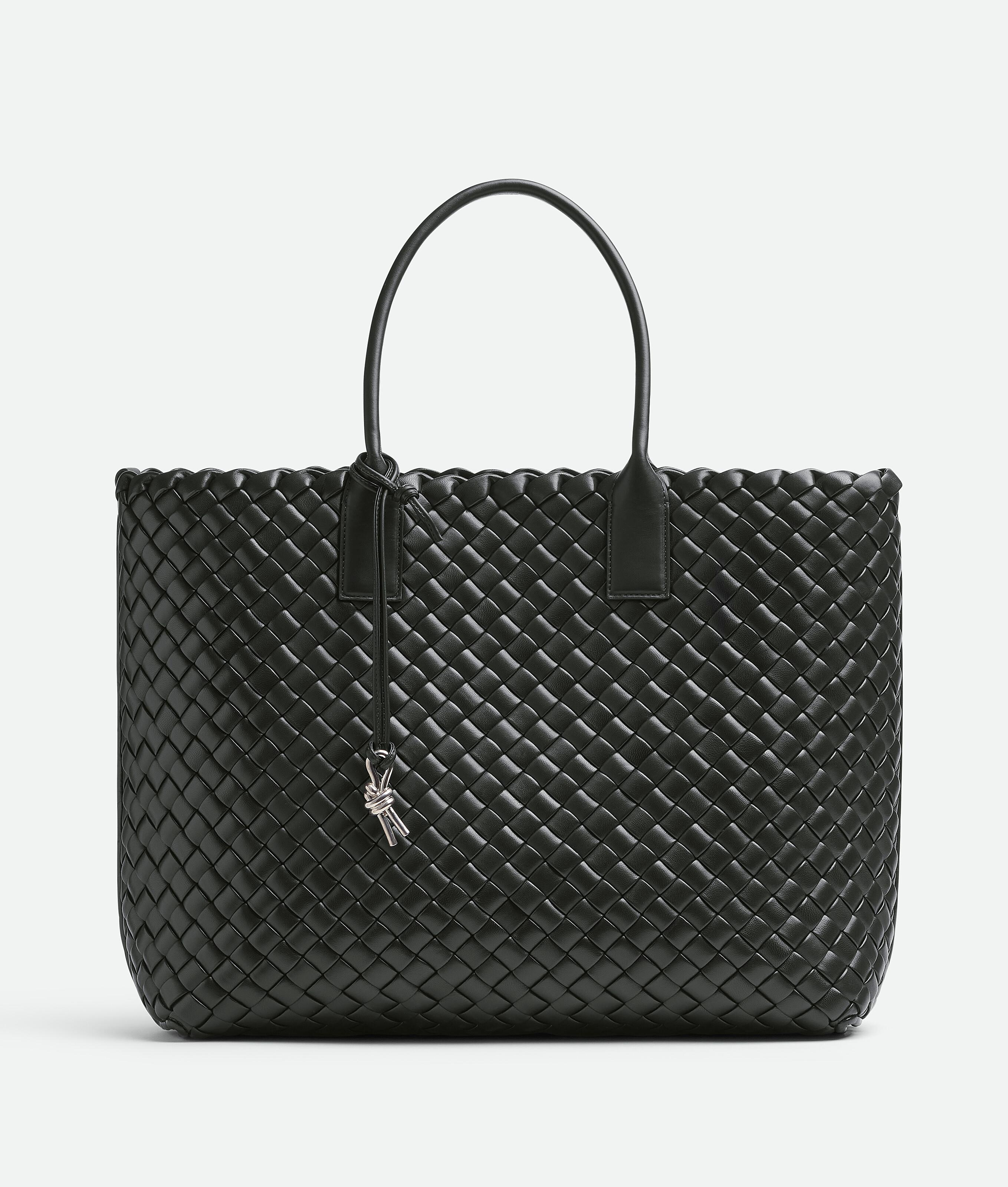 Bottega Veneta Padded Intreccio Tote Bag in Black for Men | Lyst