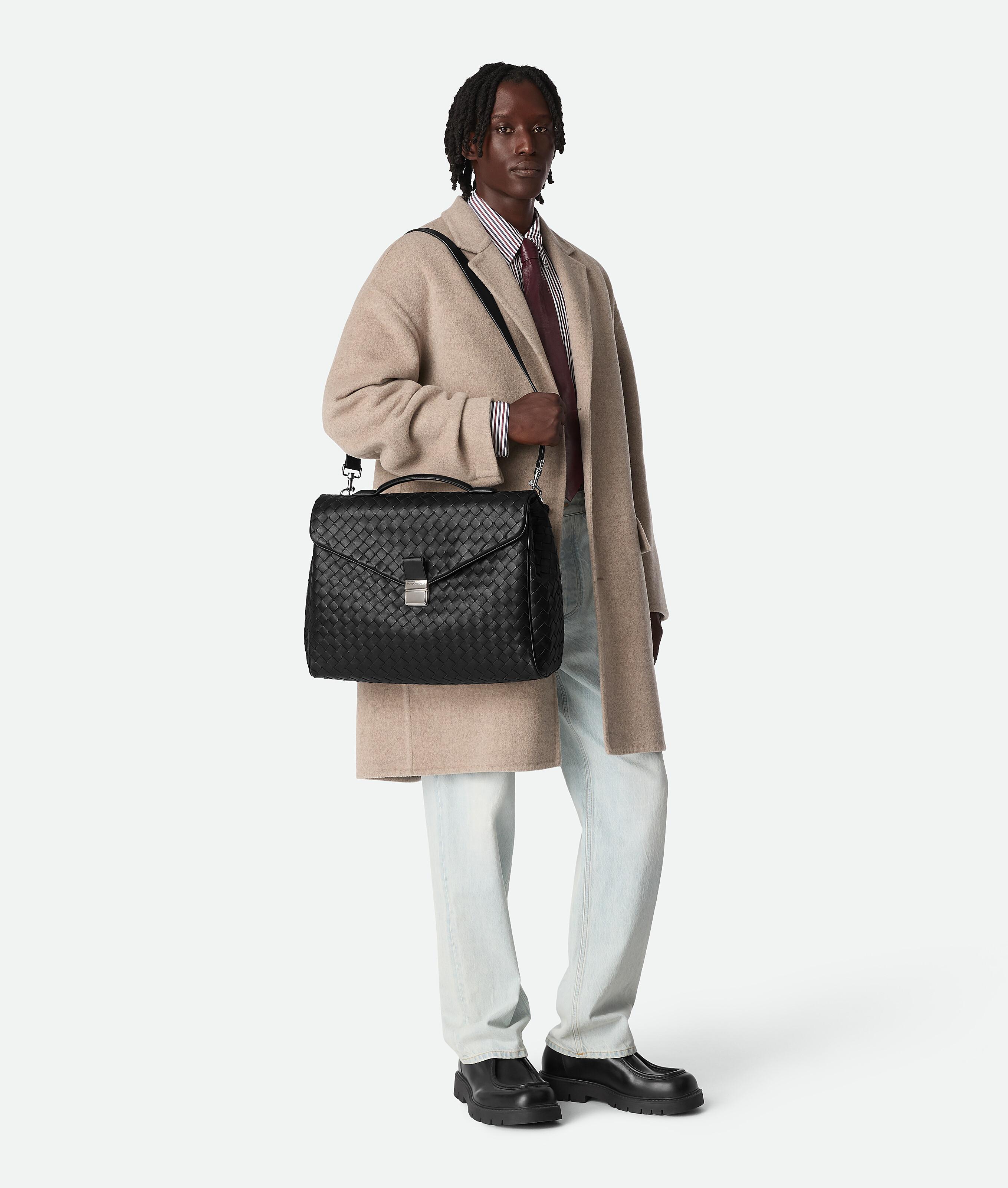 メンズ Bottega Veneta アーキビスト ブリーフケース ブラック | Lyst