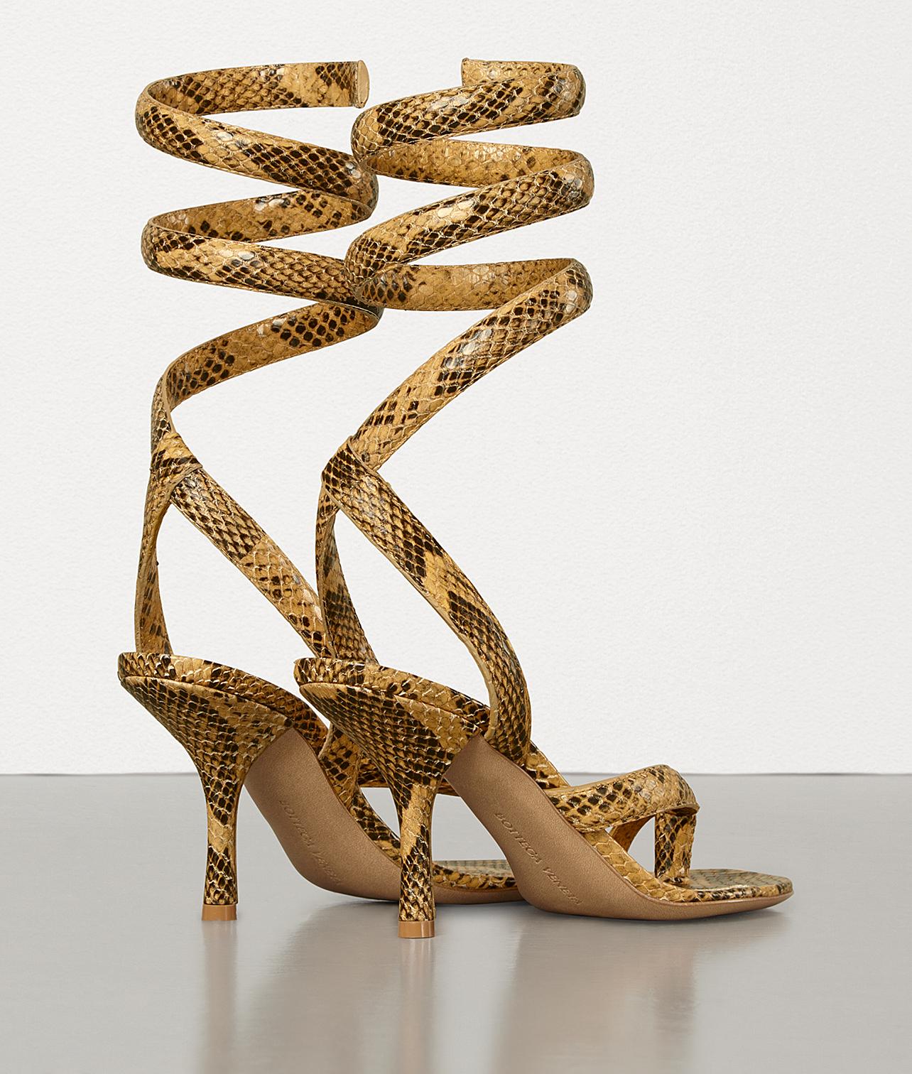 bottega veneta spiral sandals
