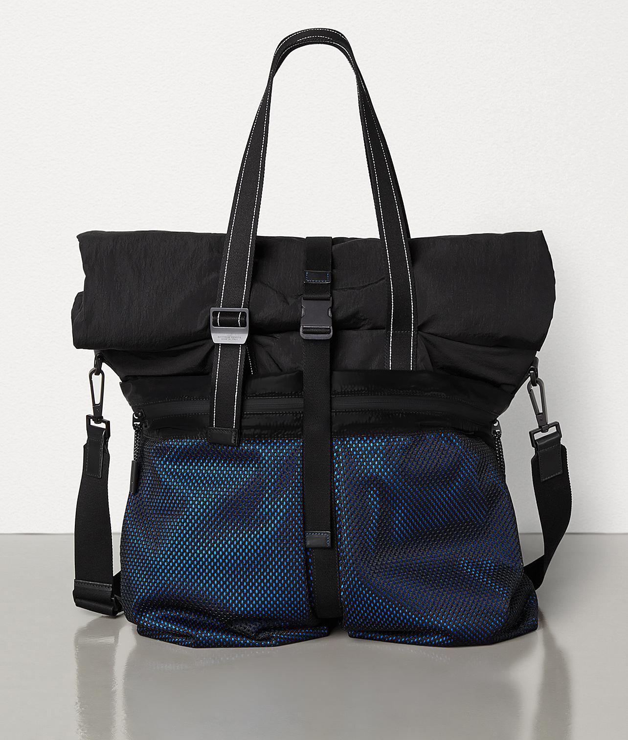 Bottega Synthetic Medium Tote In Paper Touch Nylon in Black for