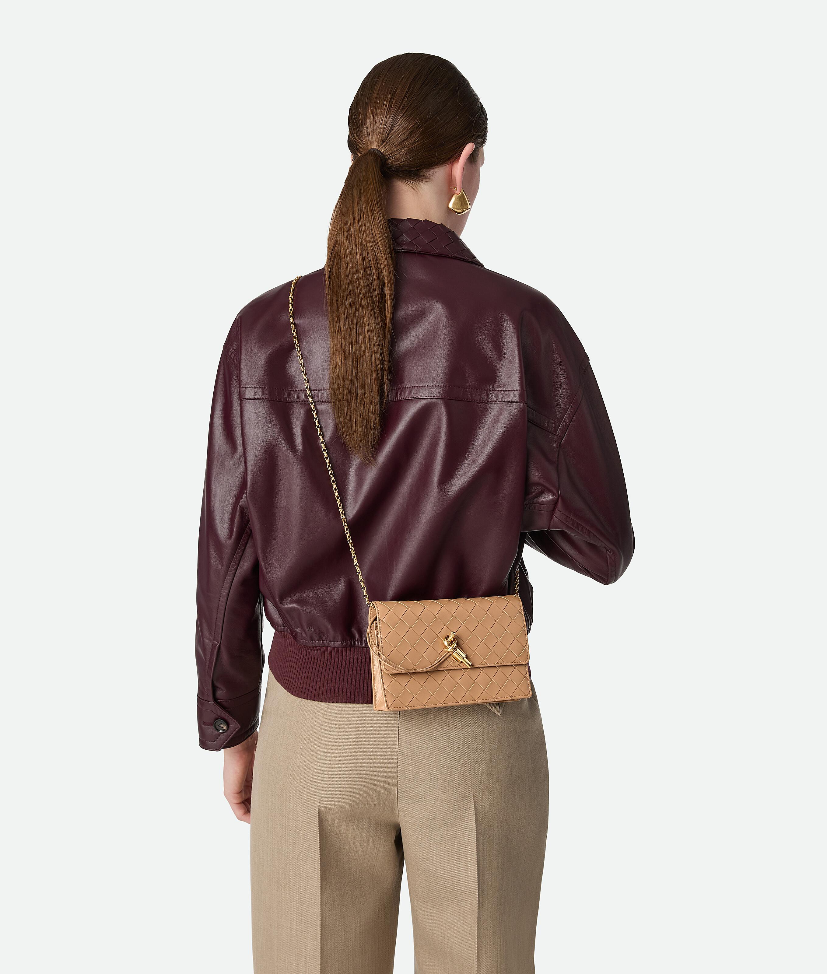 Bottega Veneta アンディアーモ チェーンポーチ ナチュラル | Lyst