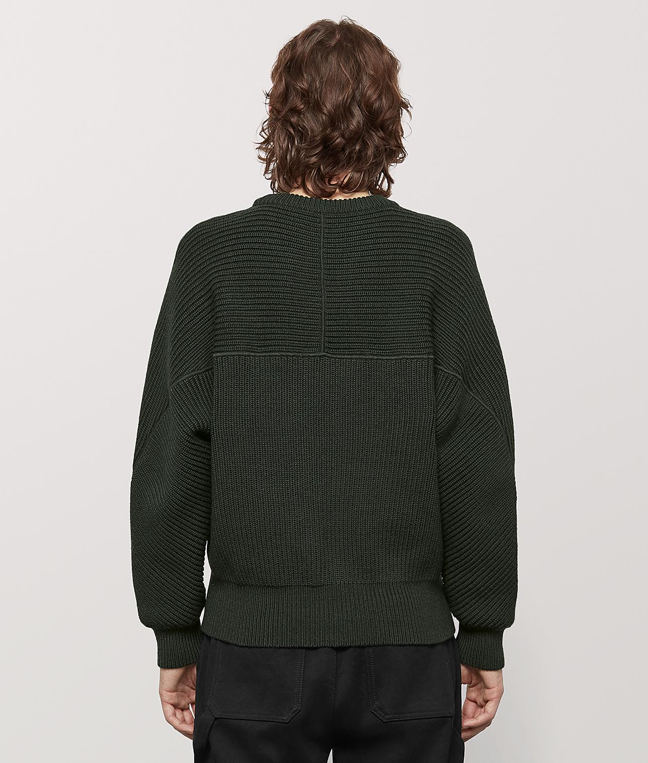 Bottega Veneta Wool Sweater in Green for Men - Lyst