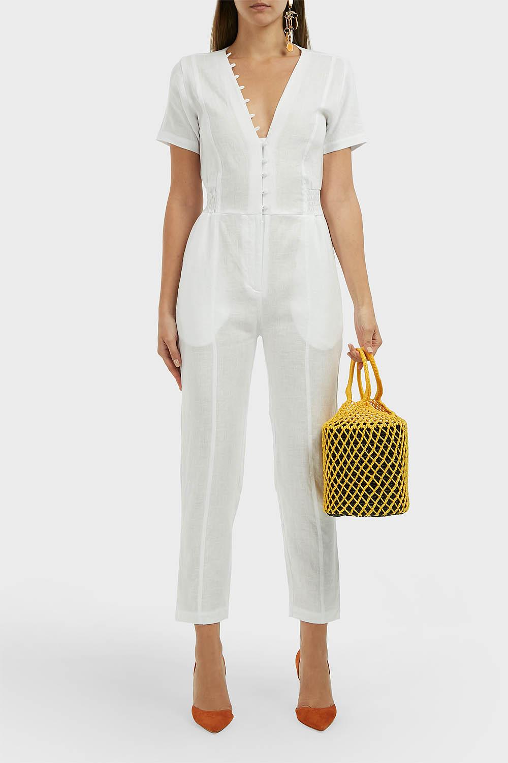 sir the label white jumpsuit