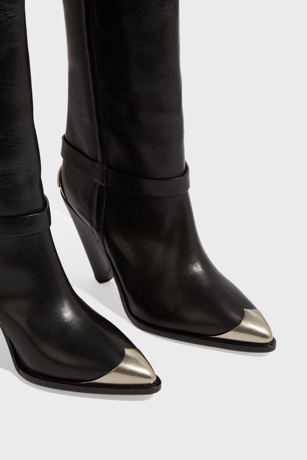 isabel marant black booties