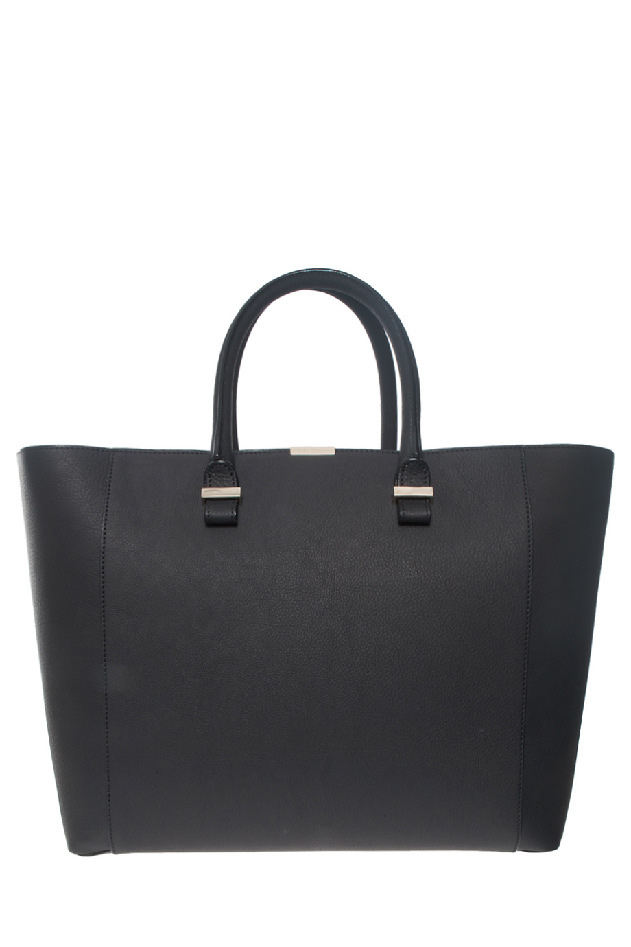 Victoria Beckham Leather Liberty Tote Bag in Black - Lyst