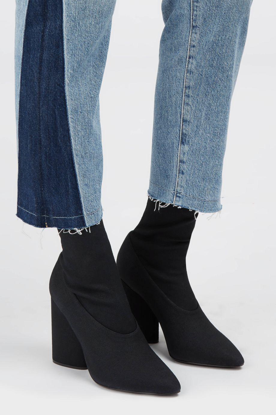 yeezy stretch canvas boots