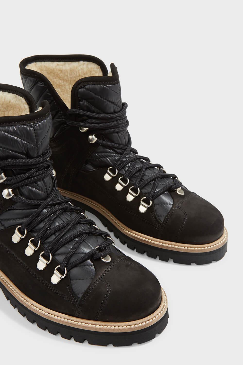 ganni western suede ankle boots