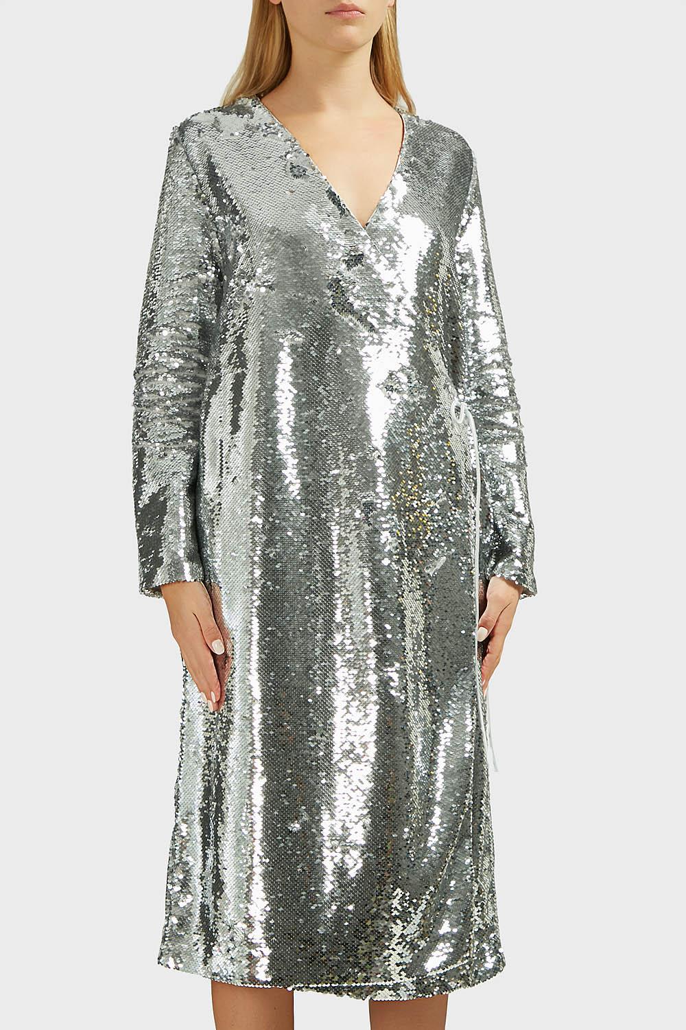 ganni sonora dress