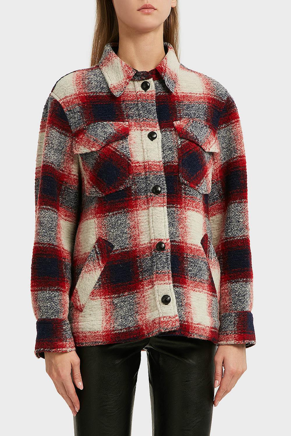 grey school coat