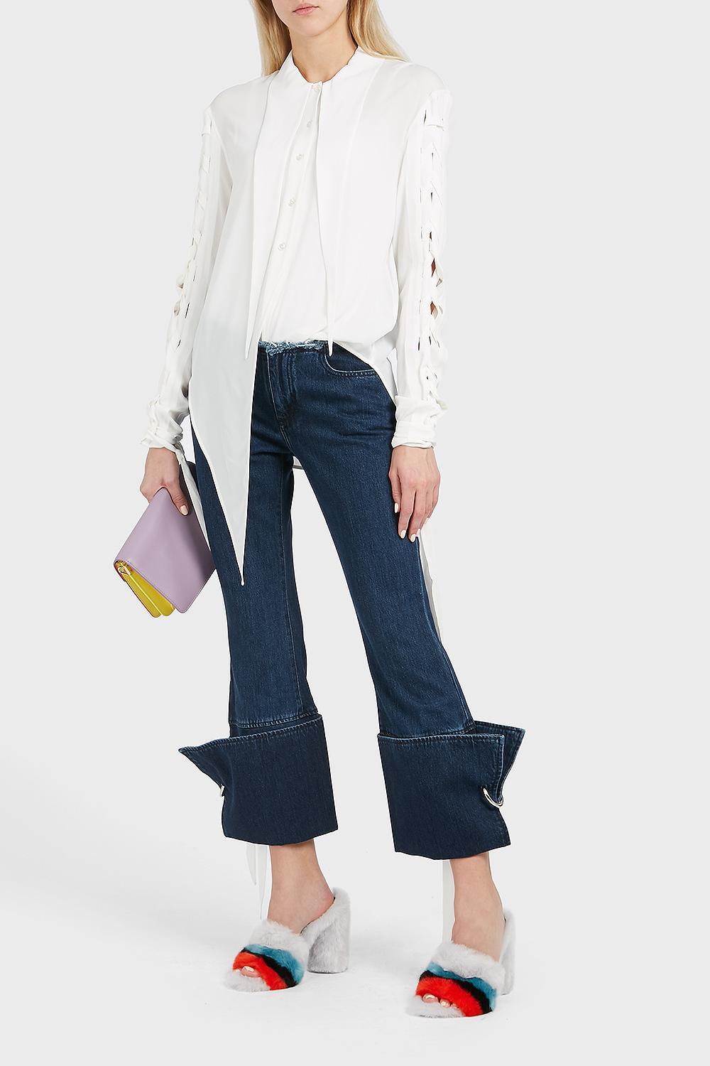 big cuff jeans