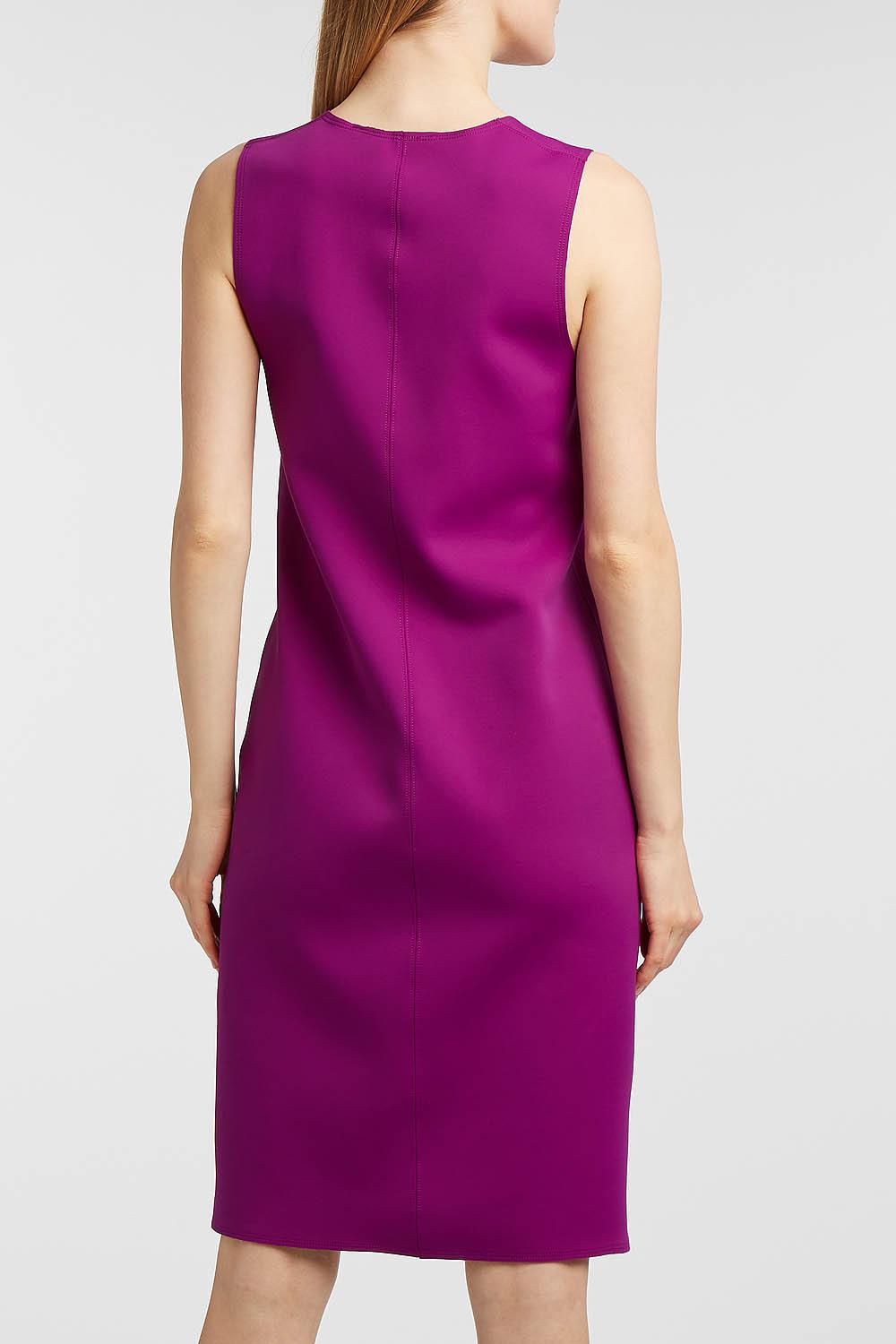 helmut lang purple dress