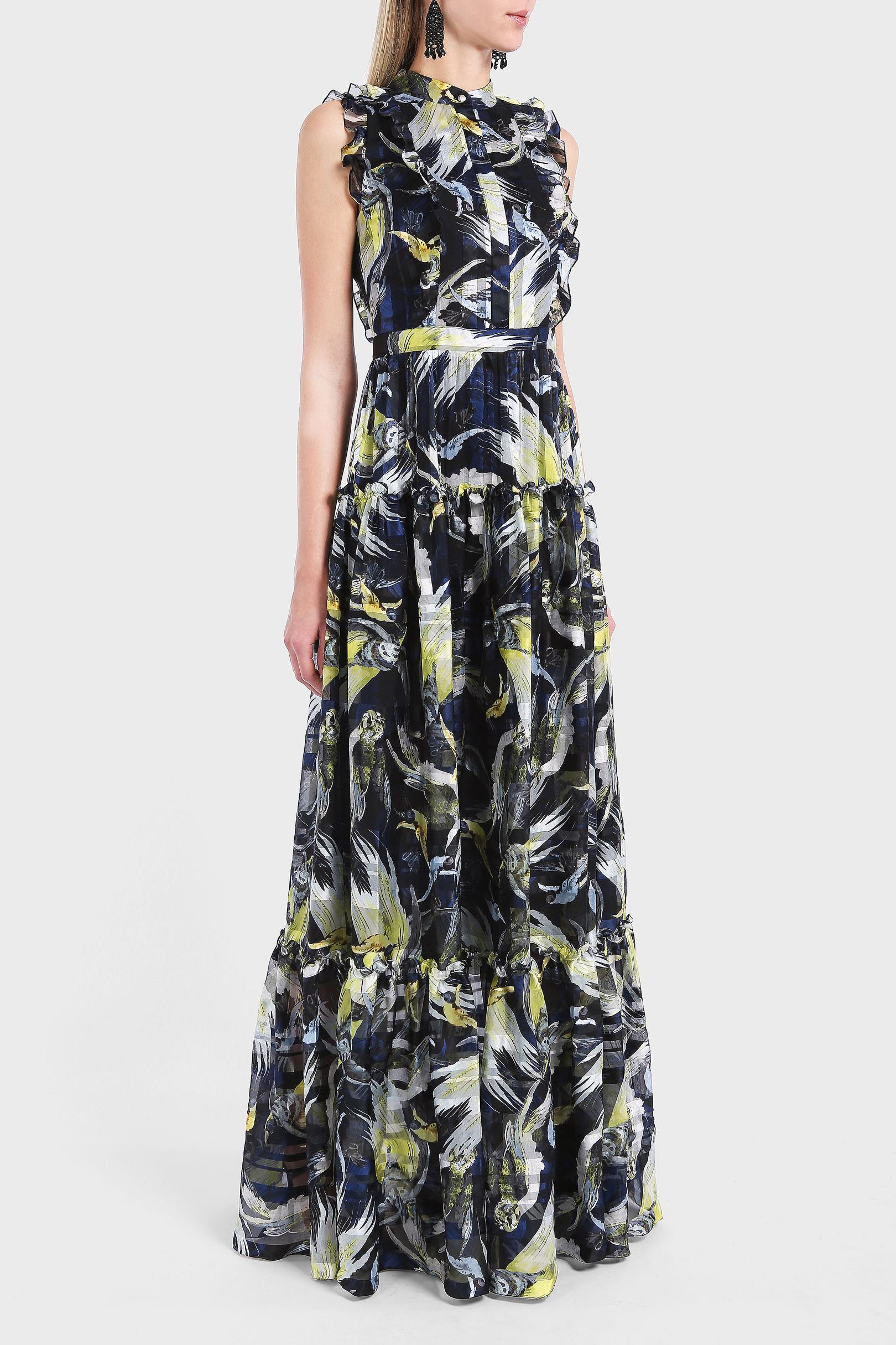 erdem ava night bird gown