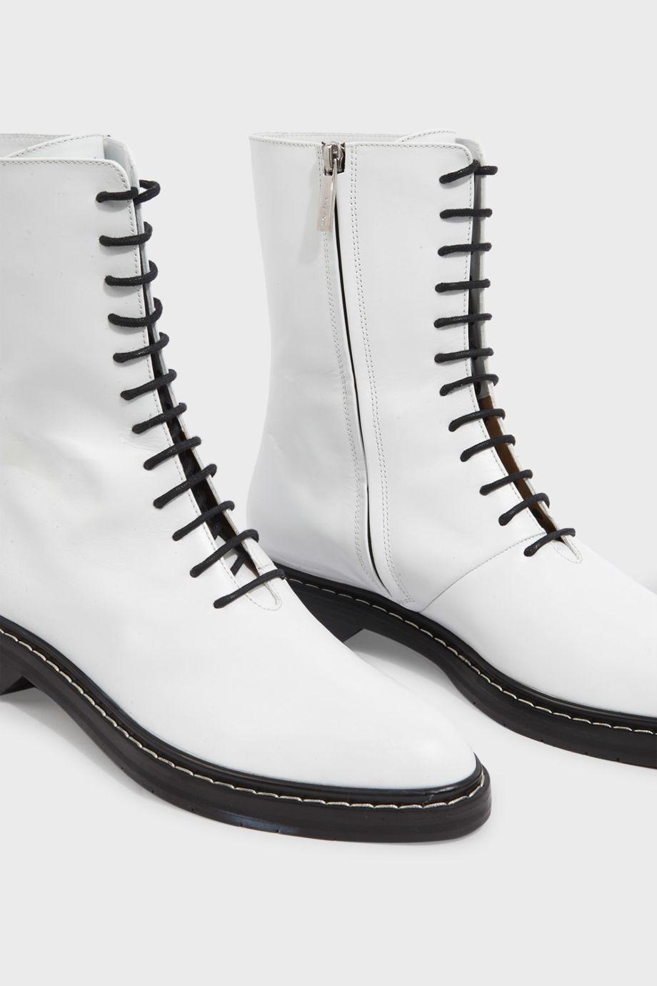 the row fara boot white