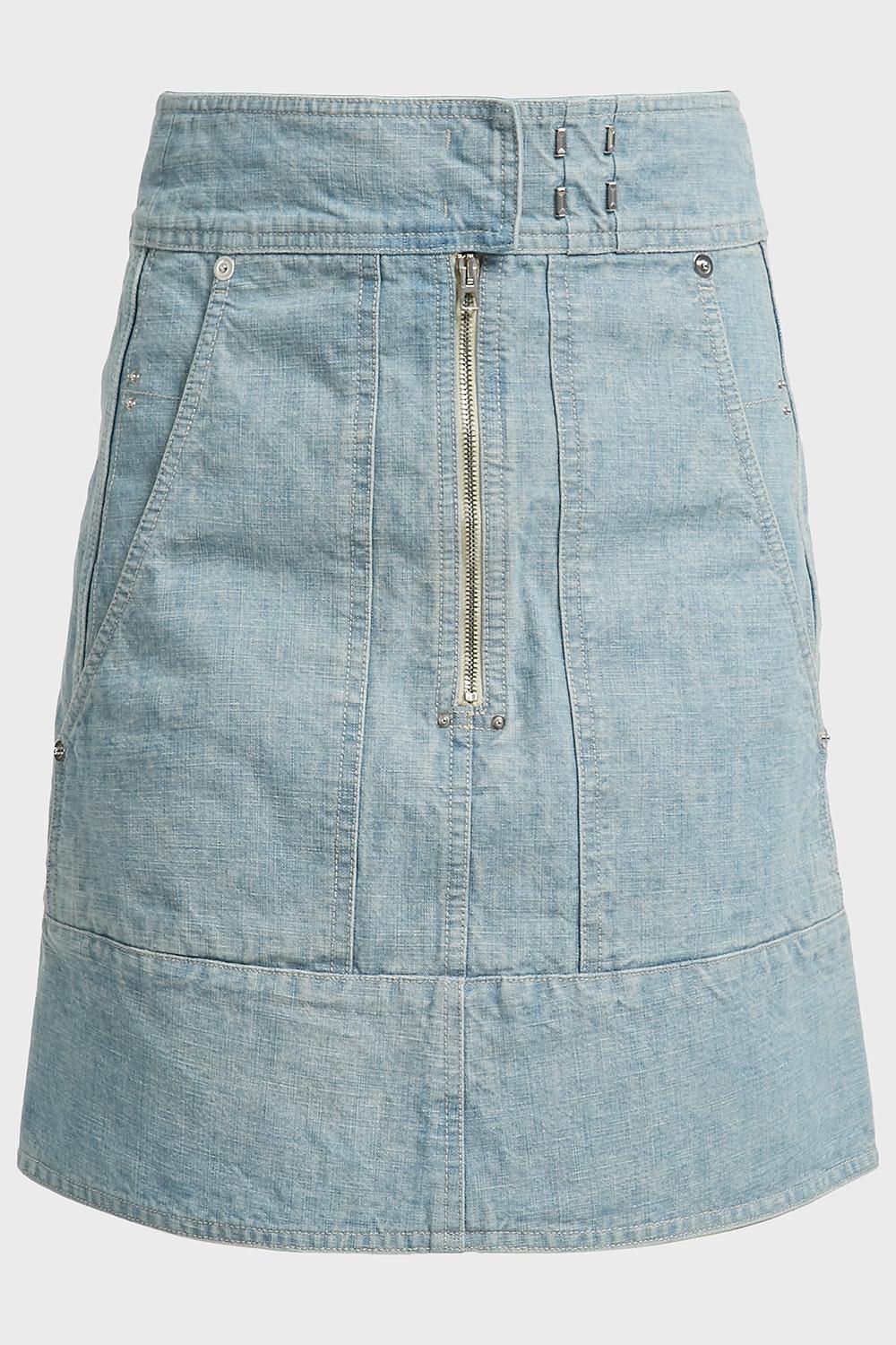 Isabel Marant Natalia Denim Skirt in Blue Lyst