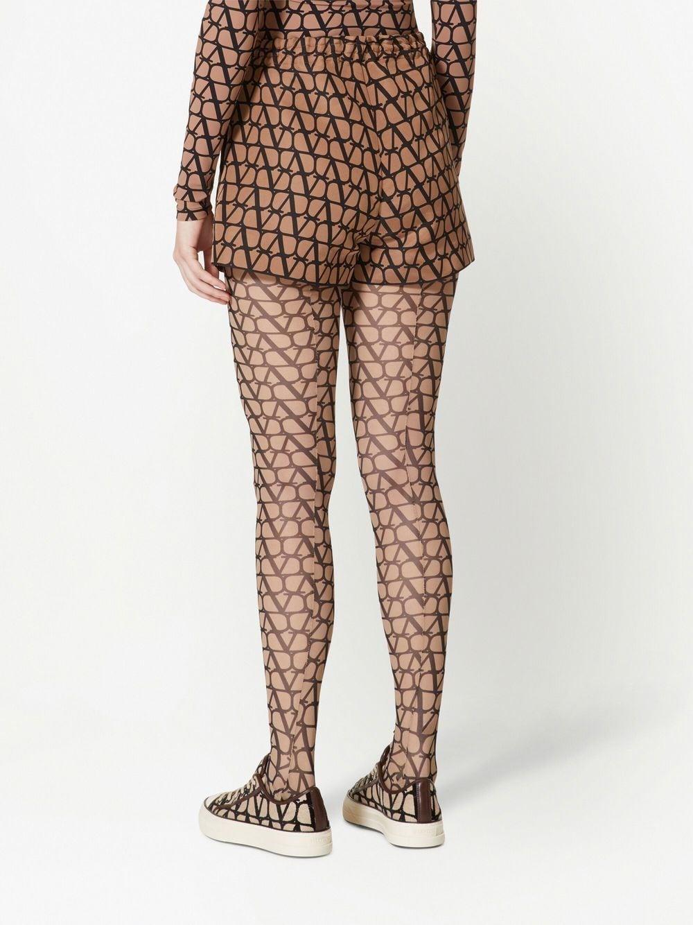 Valentino Garavani Monogram-Pattern Shorts