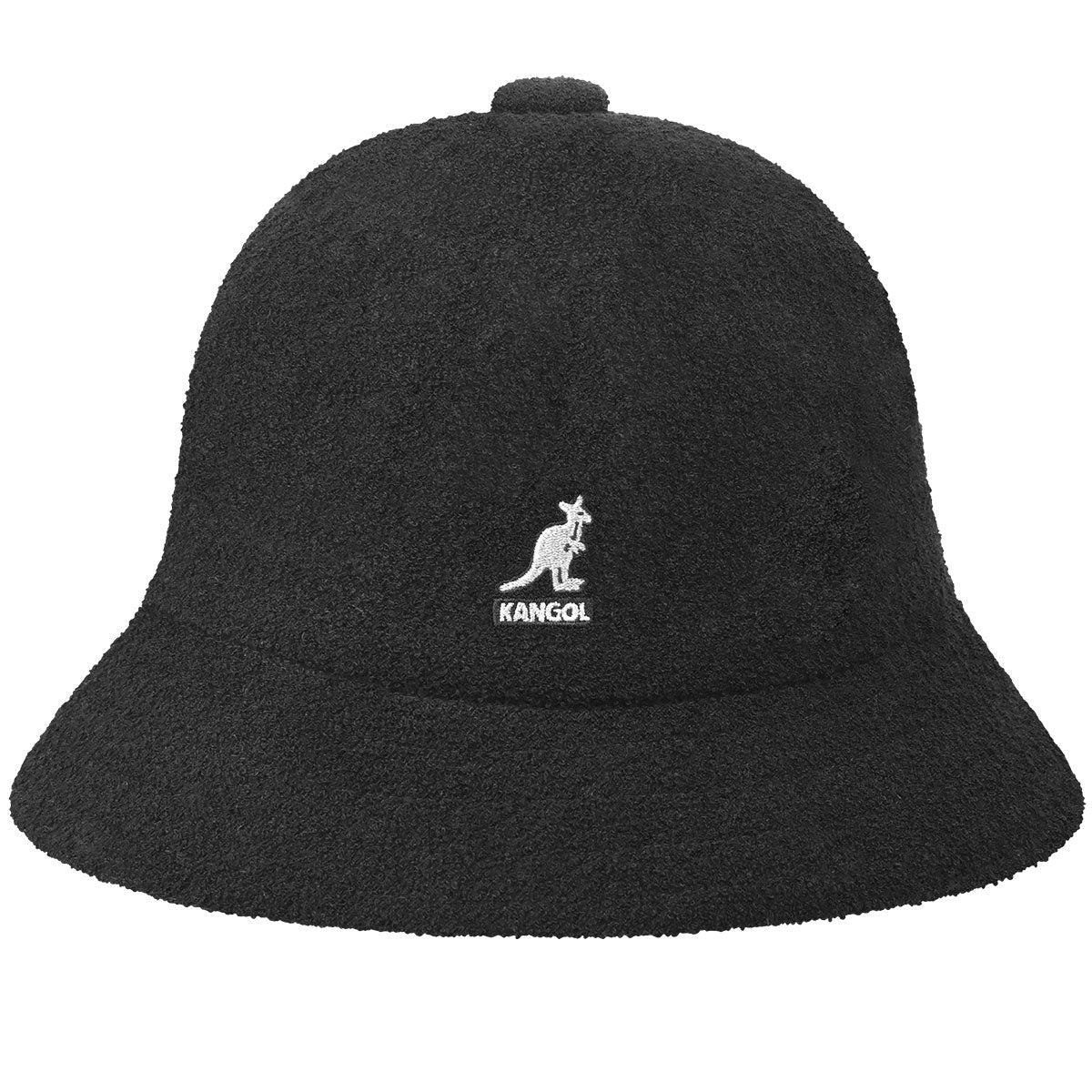 Kangol Black Front Logo Cap for Men | Lyst