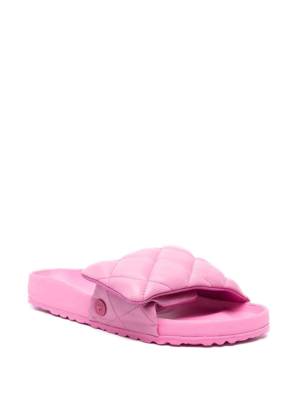 Birkenstock 1774 Sylt Padded Leather Sandals in Pink