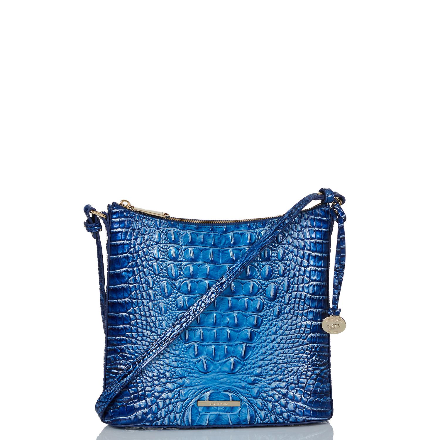 Brahmin, Bags, Vista Blue Brahmin Tote Wallet