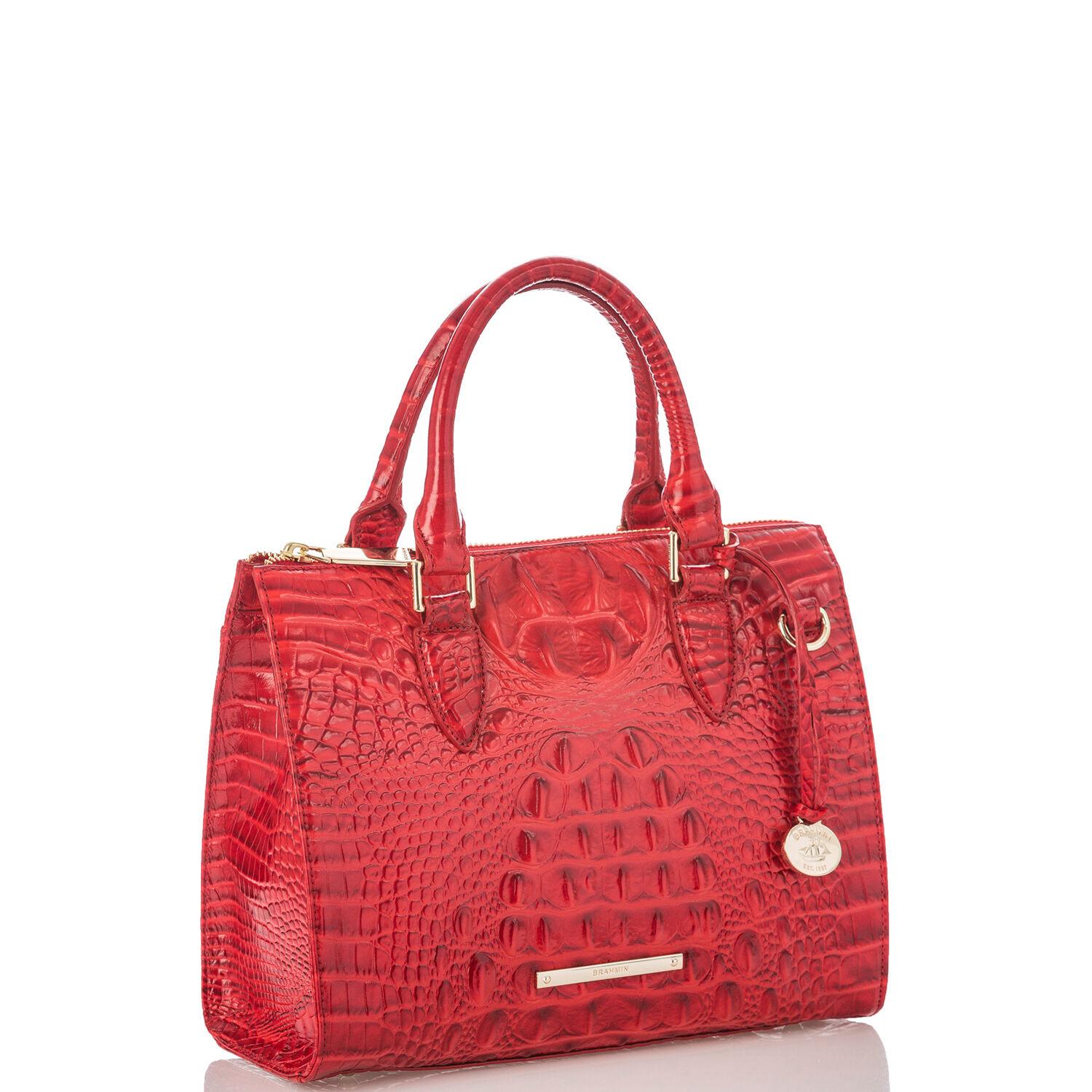 Brahmin Leather Anywhere Convertible Carnation Melbourne in Red Lyst