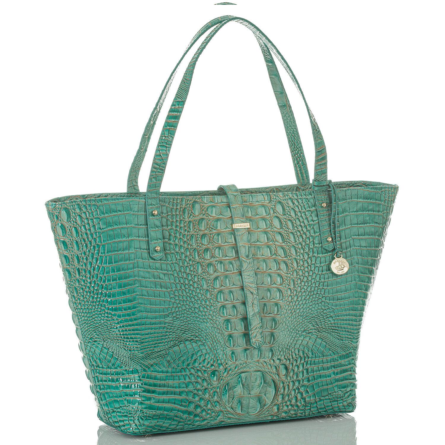 Brahmin All Day Tote Turquoise Melbourne - Lyst
