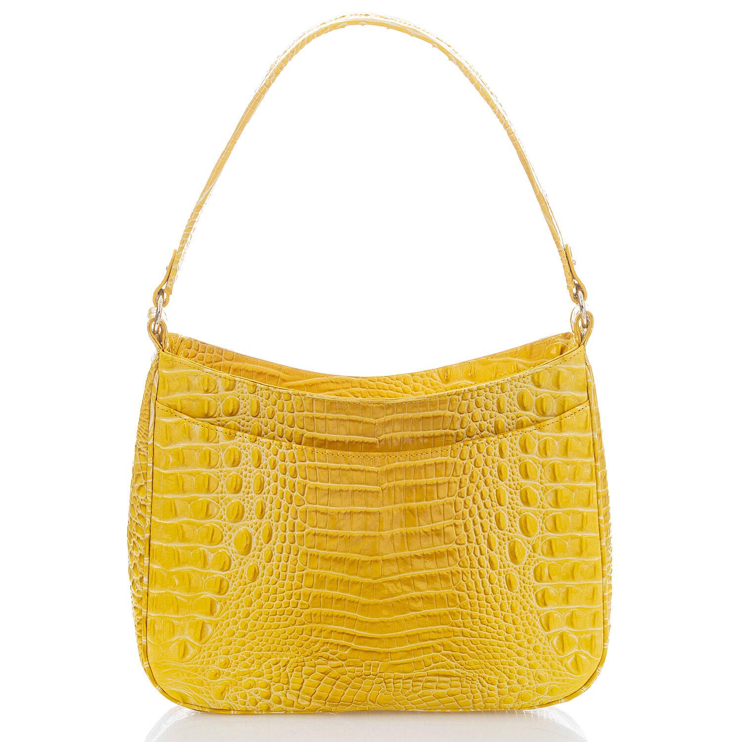 yellow brahmin bag