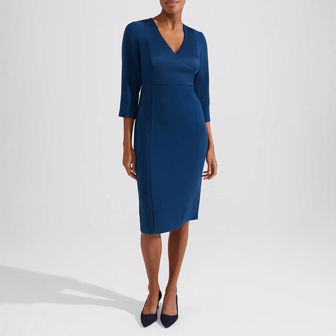 jaase blue maxi dress Afina Print Erryn Maxi By Jaase – Blue Iguana main image 1