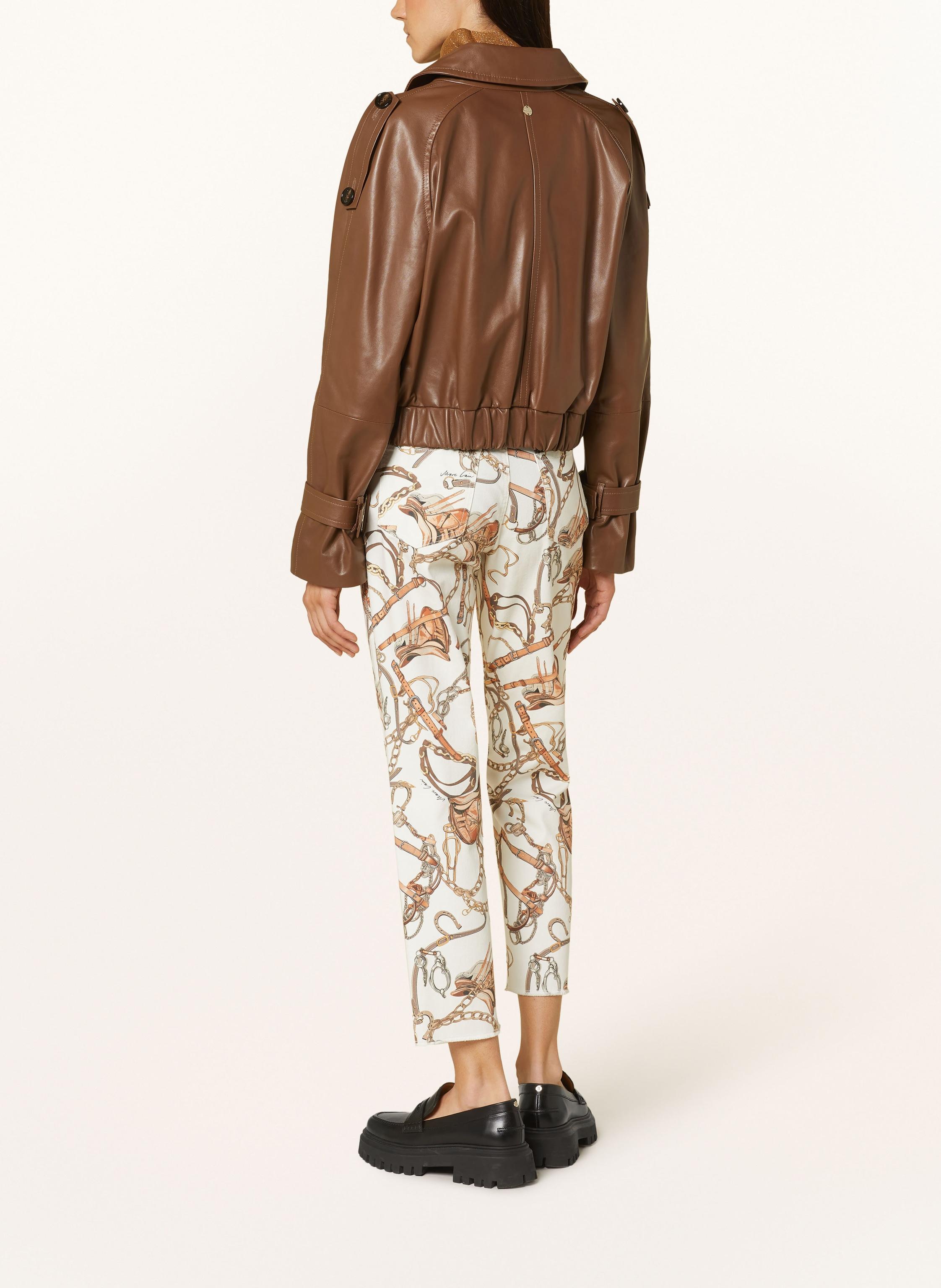 Breuninger Marc Cain Sommerdaunenjacke Lederjacke Marc Cain Marc