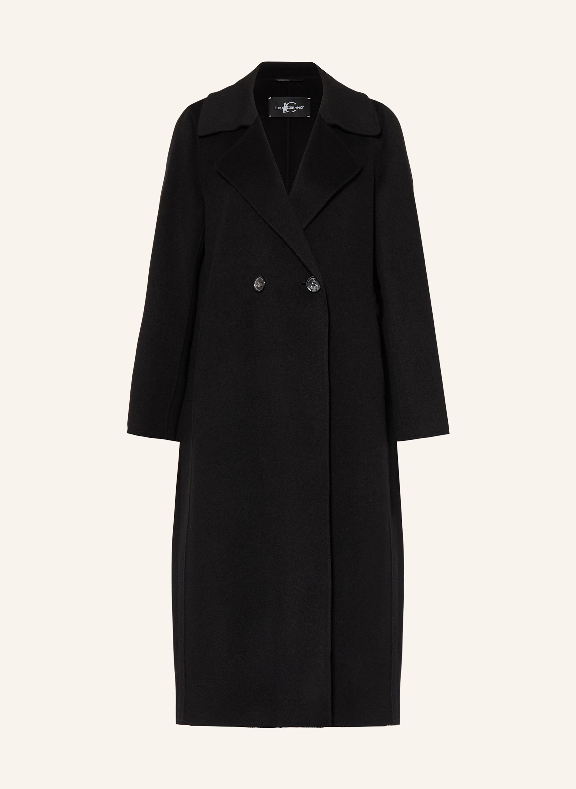 Wollmantel Blau Luisa Cerano Teddymantel Luisa Cerano Wollmantel