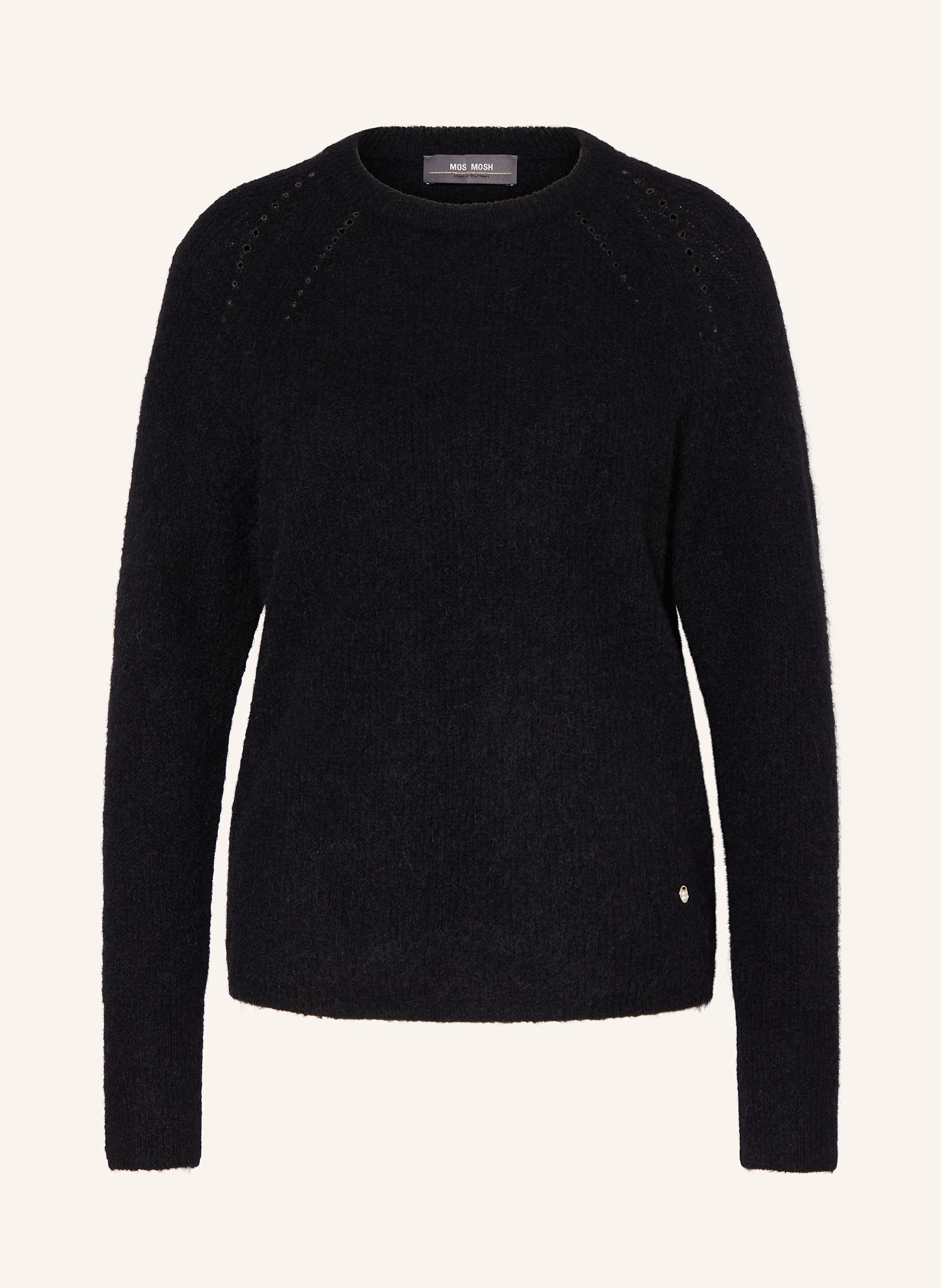 Mos Mosh Pullover MMTAMMY THORA mit Alapka und Cashmere in Schwarz Lyst DE