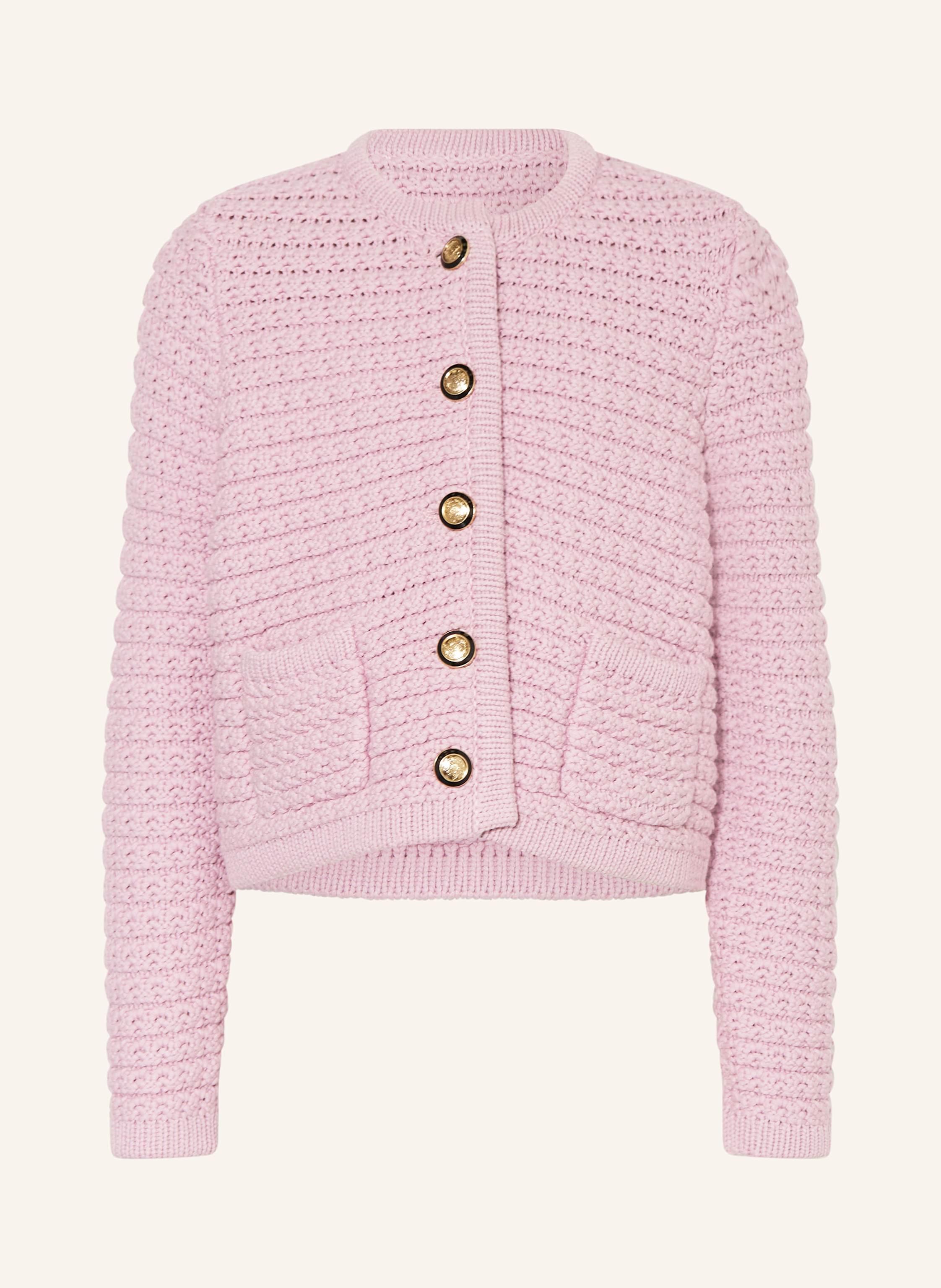 Cardigan Strickjacke Pink Breuninger Polo Denim Strickjacke Beige