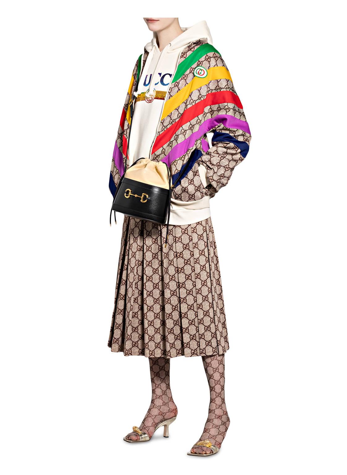 Gucci Horsebit 1955 Bucket Bag in Schwarz Lyst DE