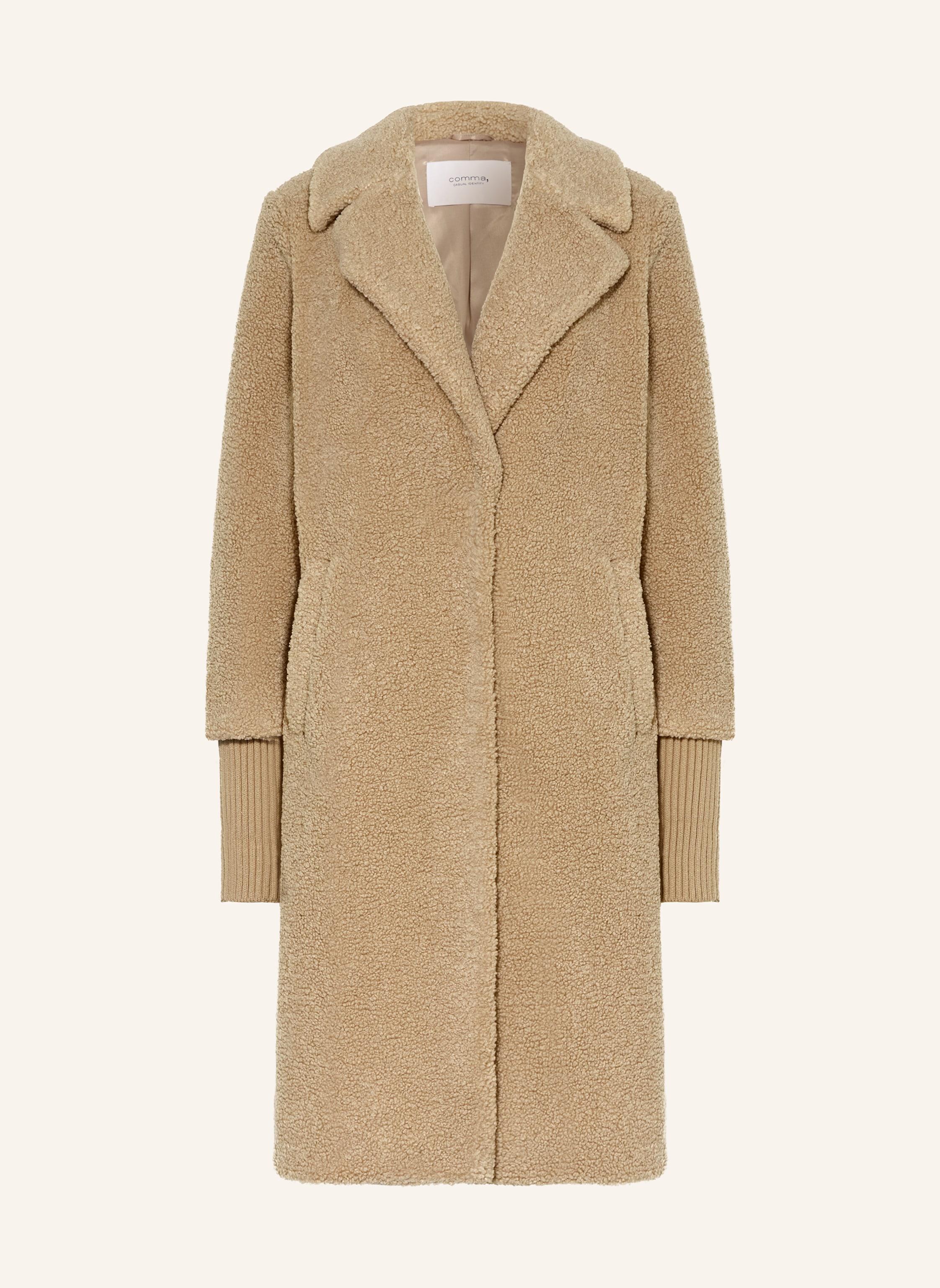 Frieda Und Freddies Teddy Mantel Freddies Faux Fur Mantel Damen