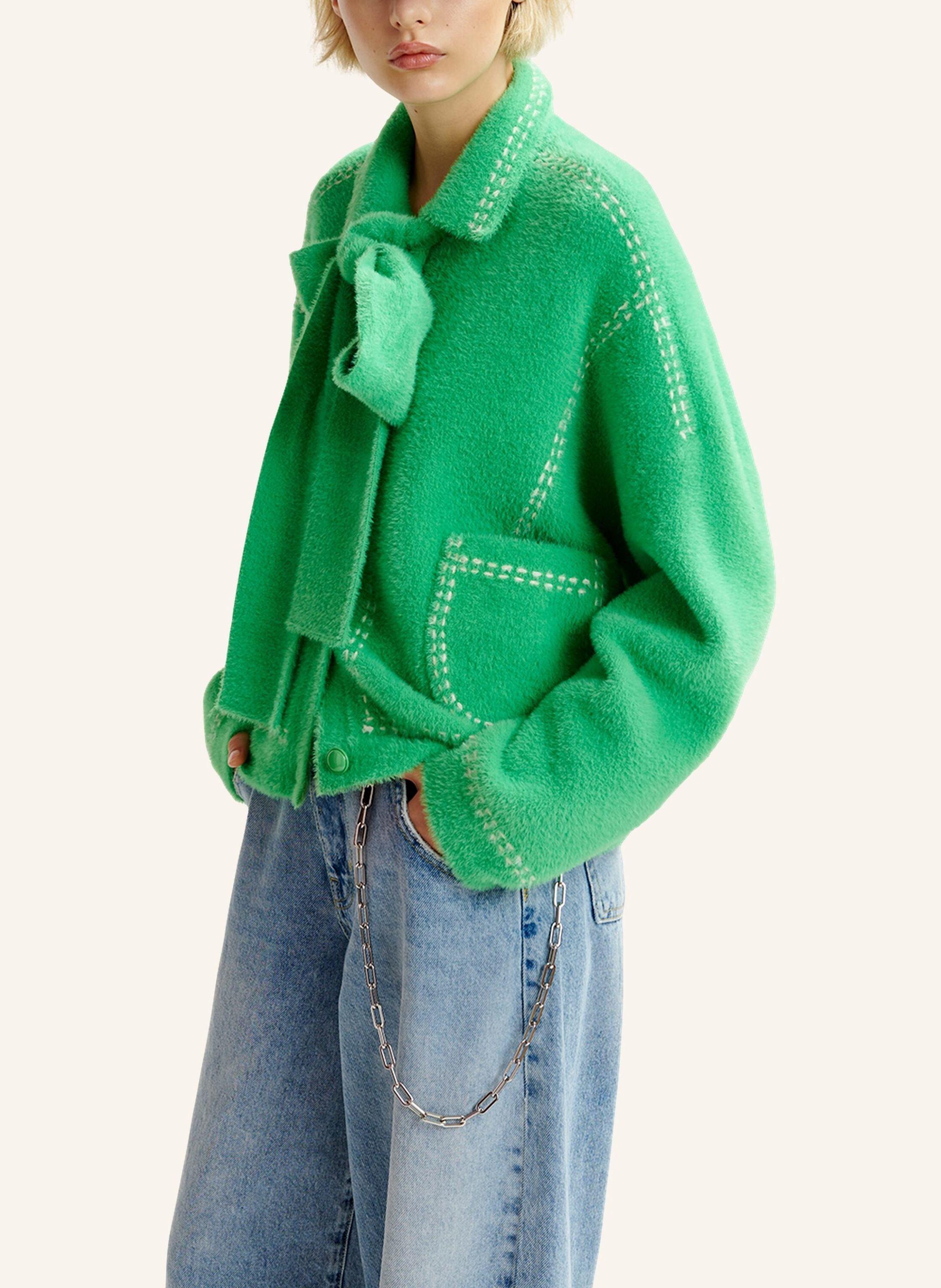 Essentiel Antwerp Strickjacke HOOPS in Grün Lyst DE